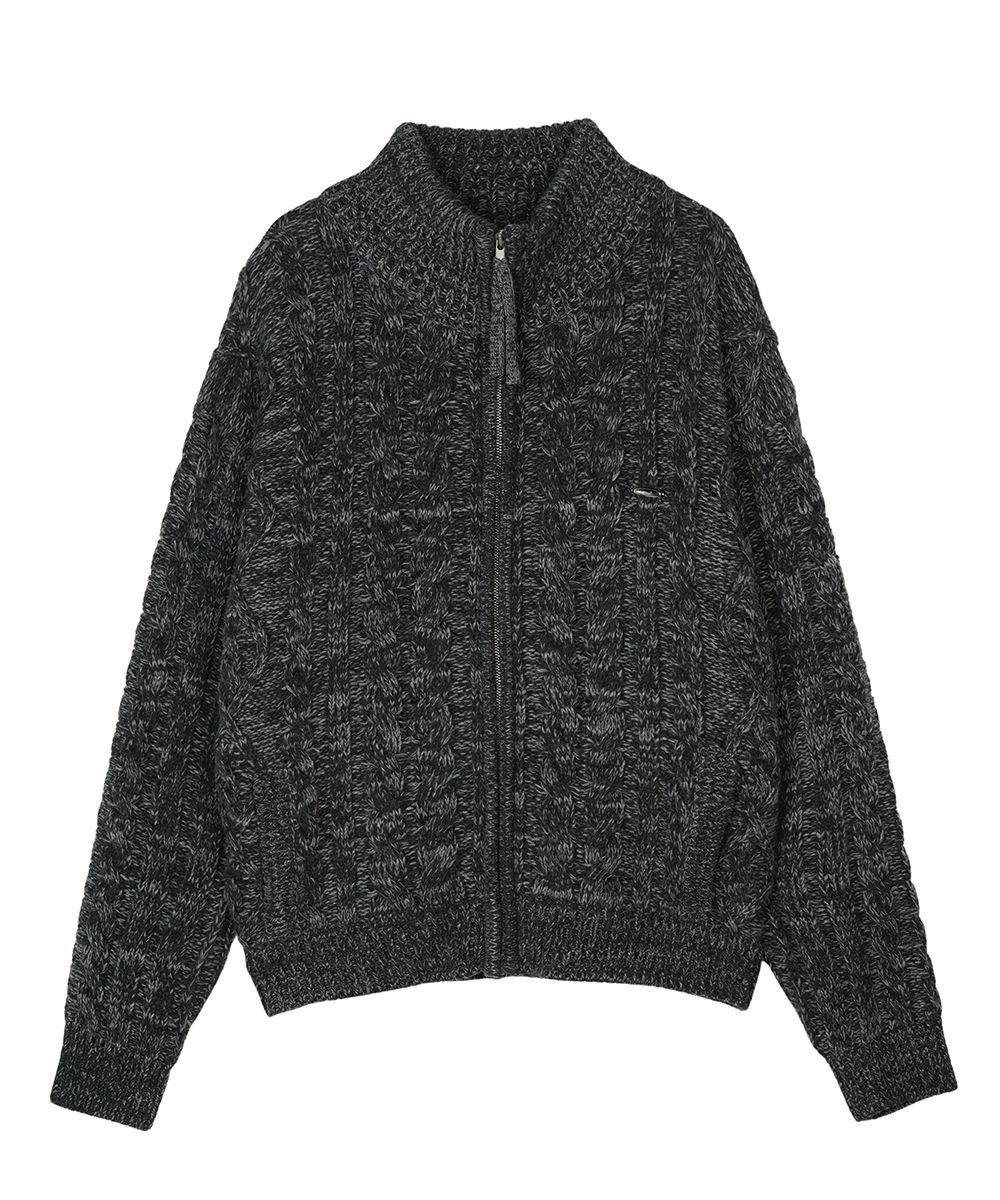 Zip-Through Cardigan(10 102：BLACK): | FRED PERRY JAPAN
