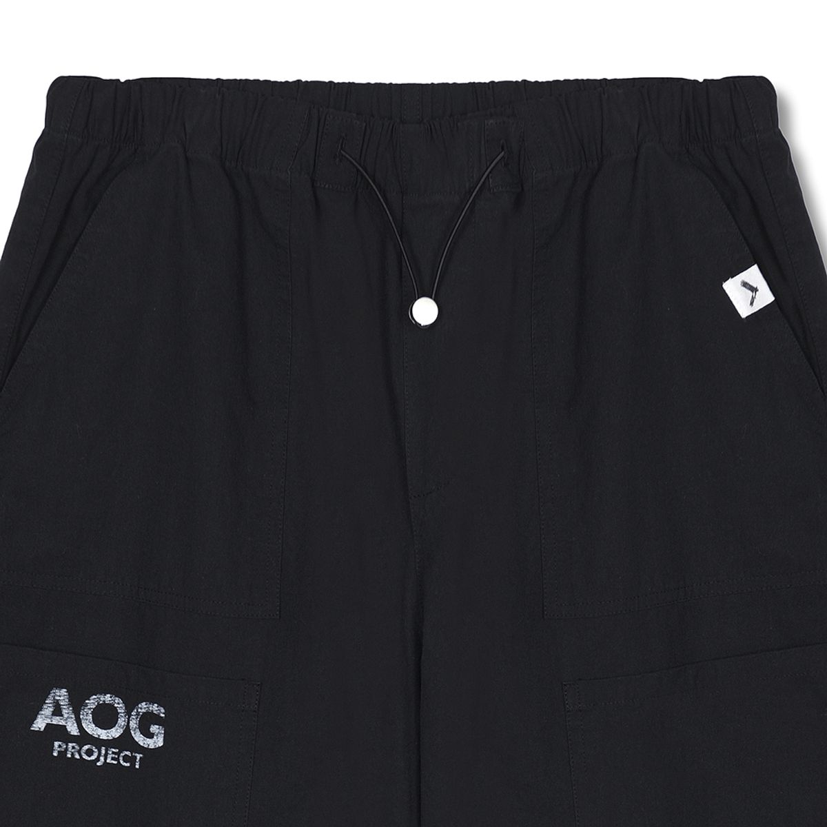 에이오지프로젝트(AOG PROJECT) 시그니처 카고 팬츠 (블랙)