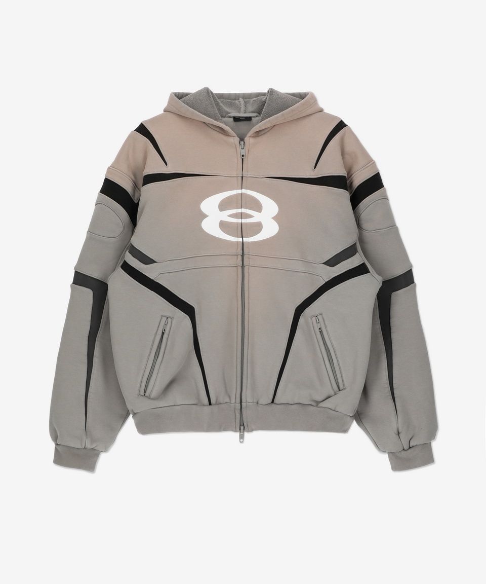 MUSINSA公式 | BALENCIAGA バイカーフードジップアップ - グレー