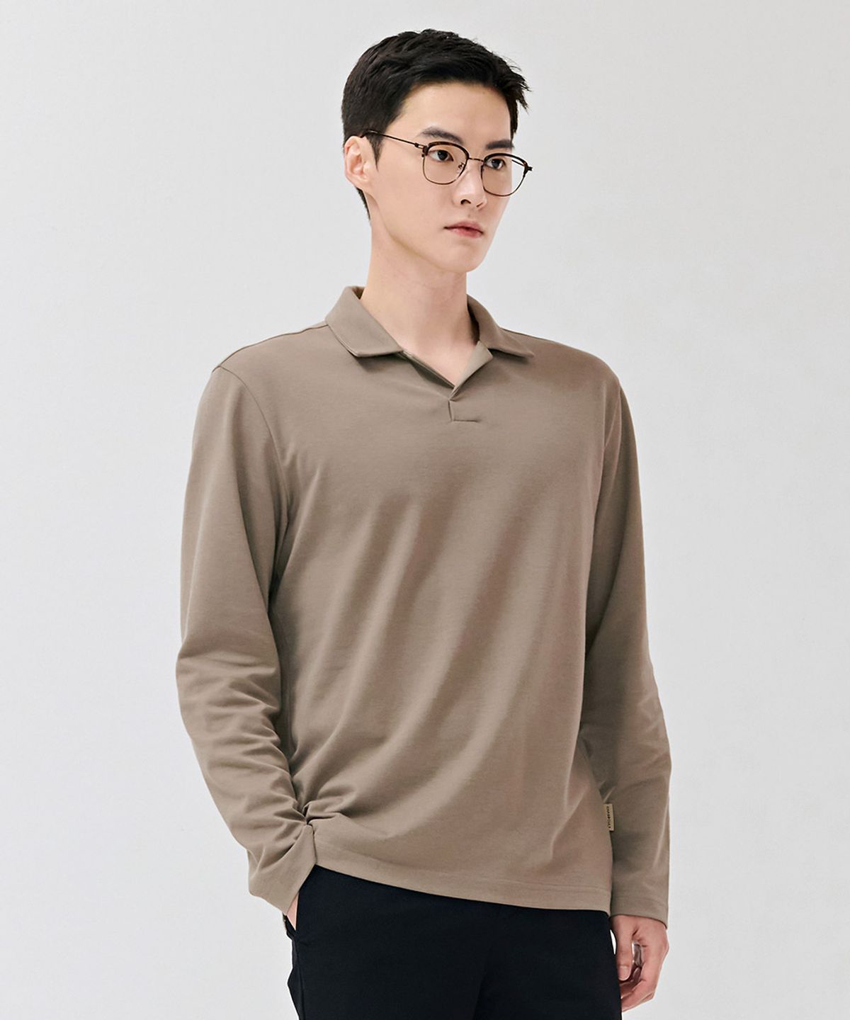 체이스컬트(CHASECULT) 남성 오픈넥 카라 티셔츠-DEZK5106B0X
