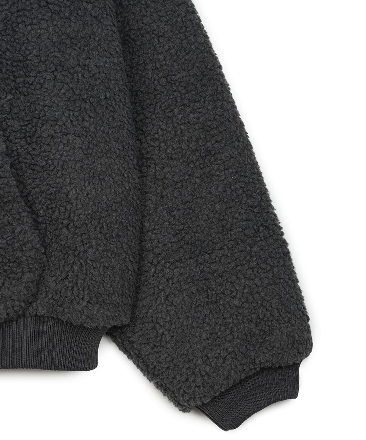 에프디알(FDR) Boa Over Hood Embo Quilting Jacket Charcoal