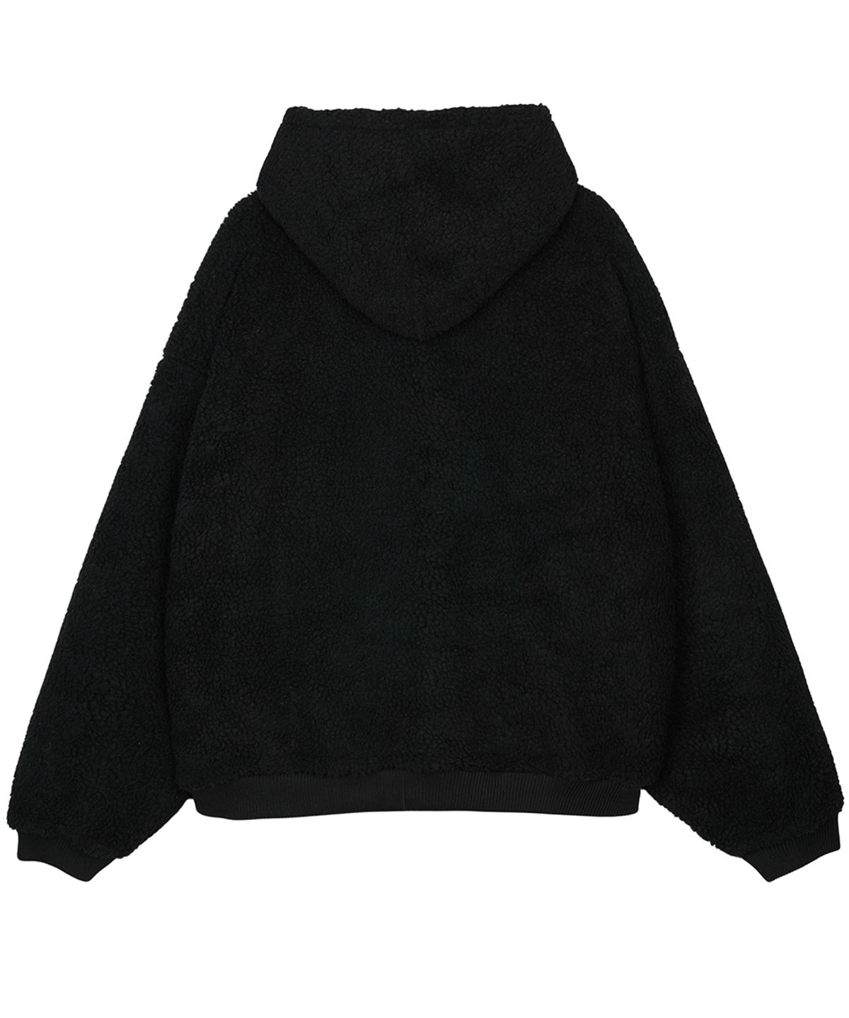 에프디알(FDR) Boa Over Hood Embo Quilting Jacket Black