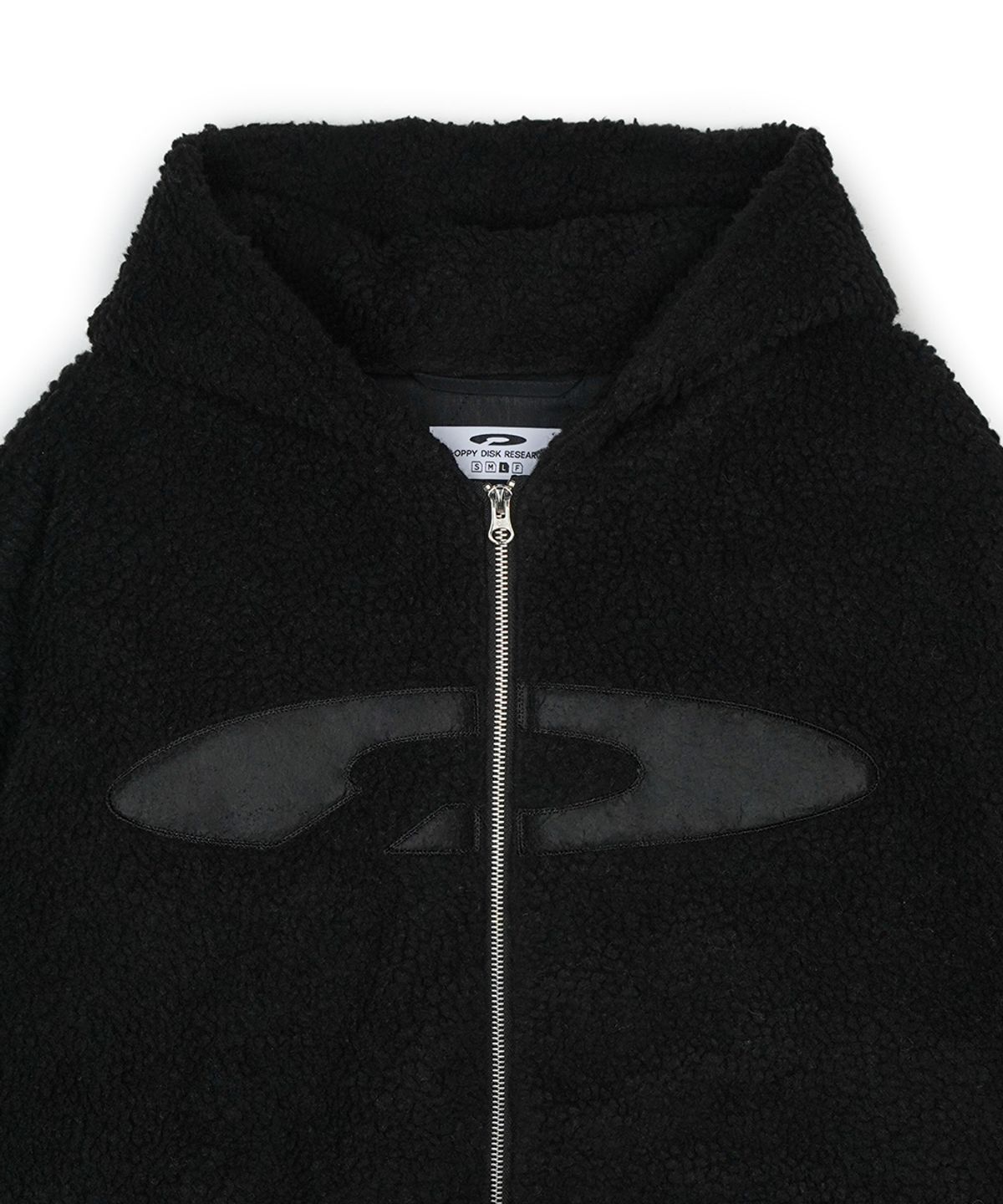 에프디알(FDR) Boa Over Hood Embo Quilting Jacket Black