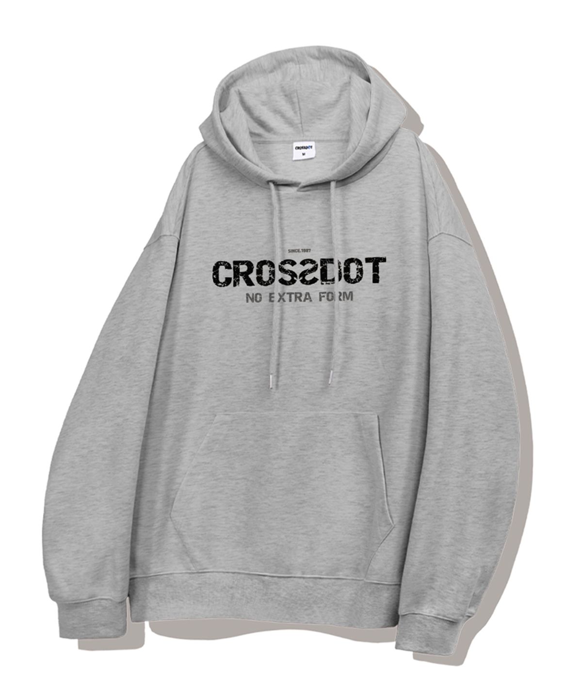 크로스닷(CROSSDOT) 닷베이직 오버핏 후드티셔츠 5 Color [CRDI_4003]