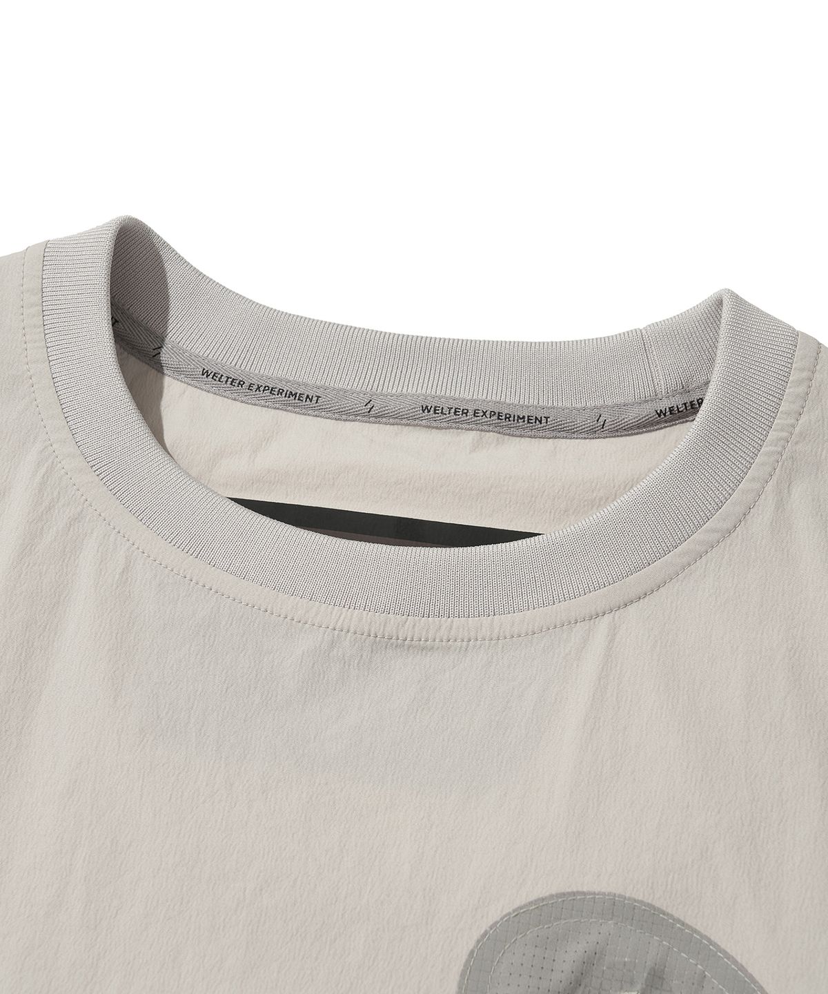 웰터 익스페리먼트(WELTER EXPERIMENT) BREATHABLE LONG SLEEVE PULLOVER_LIGHT GRAY_WLT033