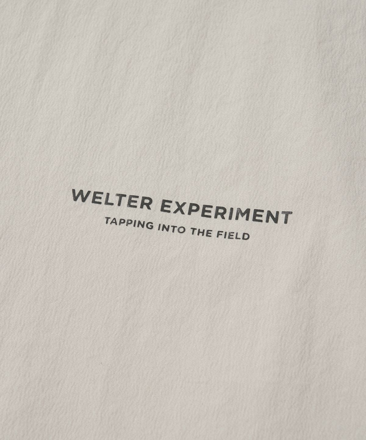 웰터 익스페리먼트(WELTER EXPERIMENT) BREATHABLE LONG SLEEVE PULLOVER_LIGHT GRAY_WLT033