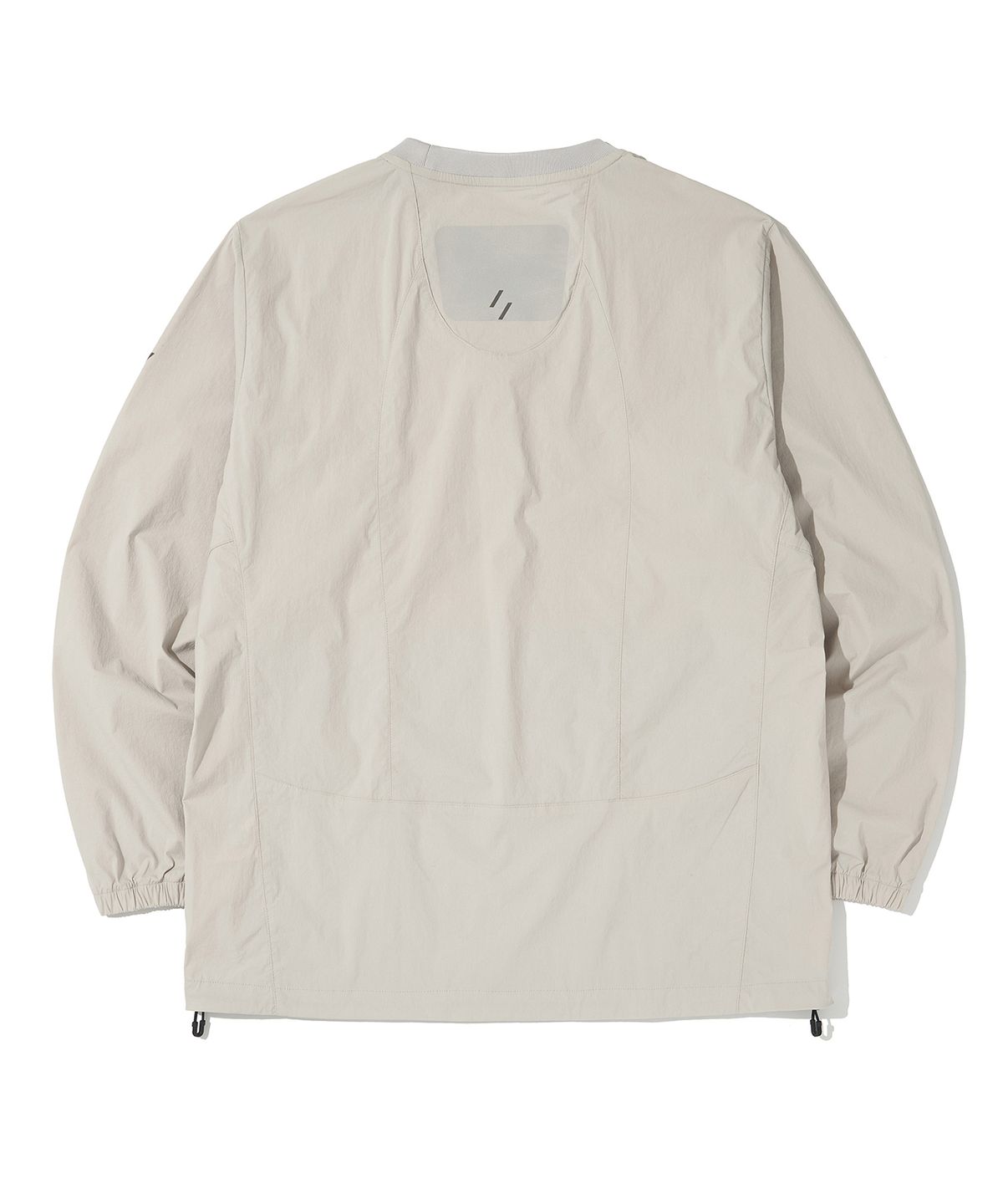 웰터 익스페리먼트(WELTER EXPERIMENT) ATTABAD STRETCH WINDBREAK PULLOVER_LIGHT GRAY_WLT031