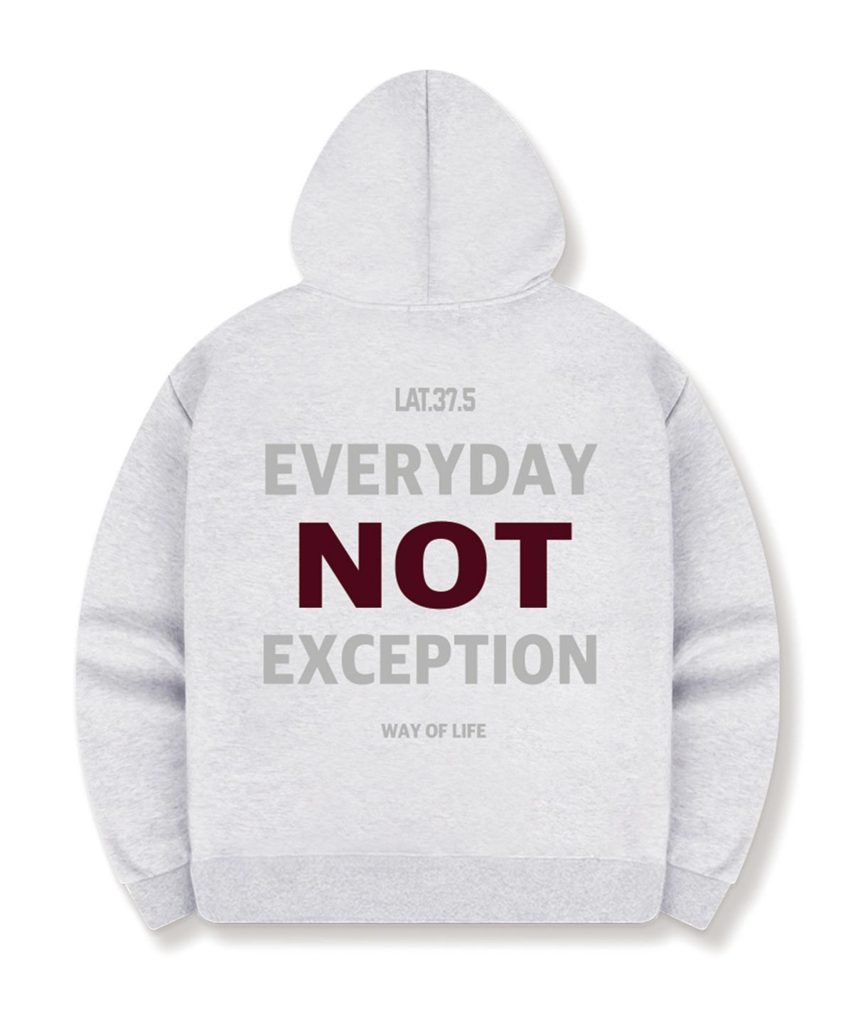 베이직라벨(BASIC LABEL) No Exception Oversized Hoodie 5 Color [BLBI_2002]