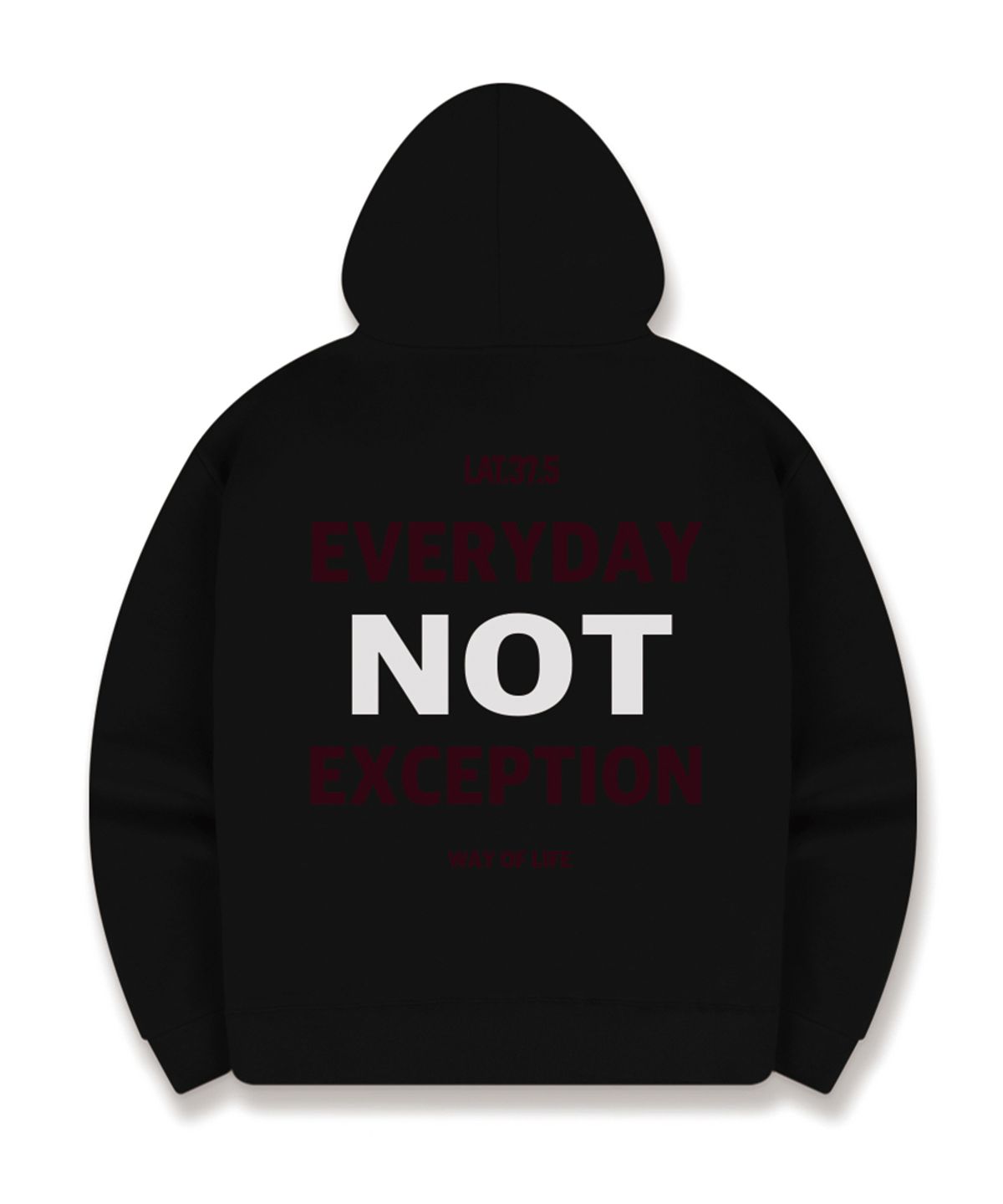 베이직라벨(BASIC LABEL) No Exception Oversized Hoodie 5 Color [BLBI_2002]