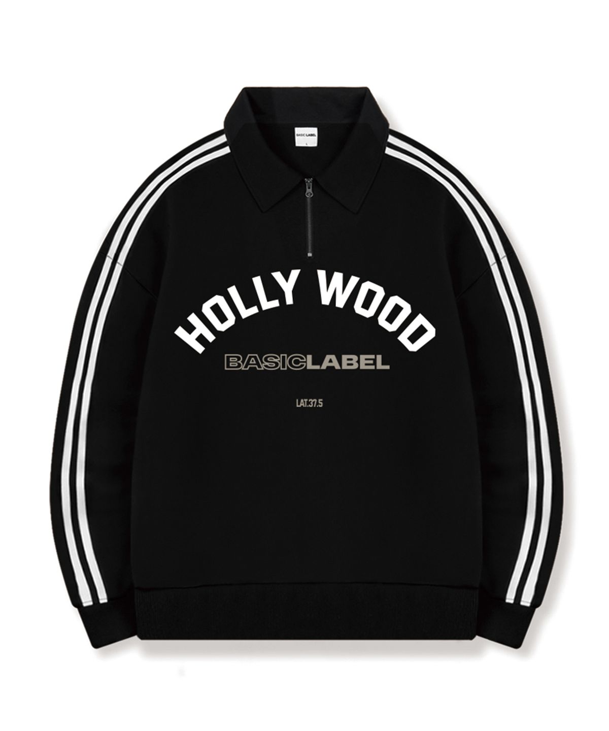 베이직라벨(BASIC LABEL) Hollywood Oversized Track Caravan Zip-Up 2 Color [BLBM_6002]