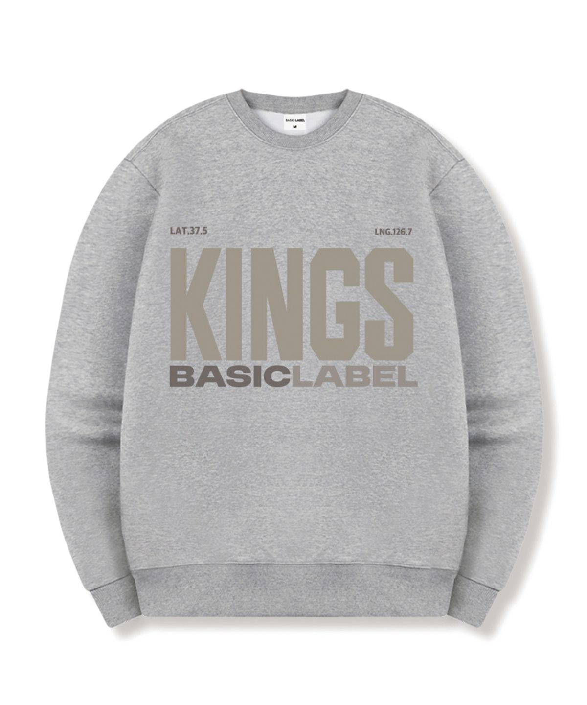 베이직라벨(BASIC LABEL) Kings Of Oversized Sweatshirt 6 Color [BLBM_1003]