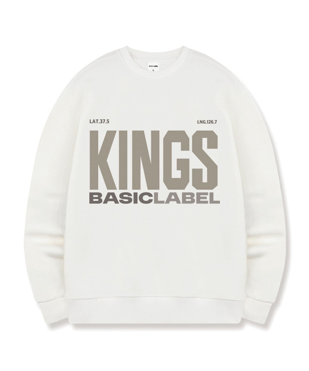 베이직라벨(BASIC LABEL) Kings Of Oversized Sweatshirt 6 Color [BLBM_1003]
