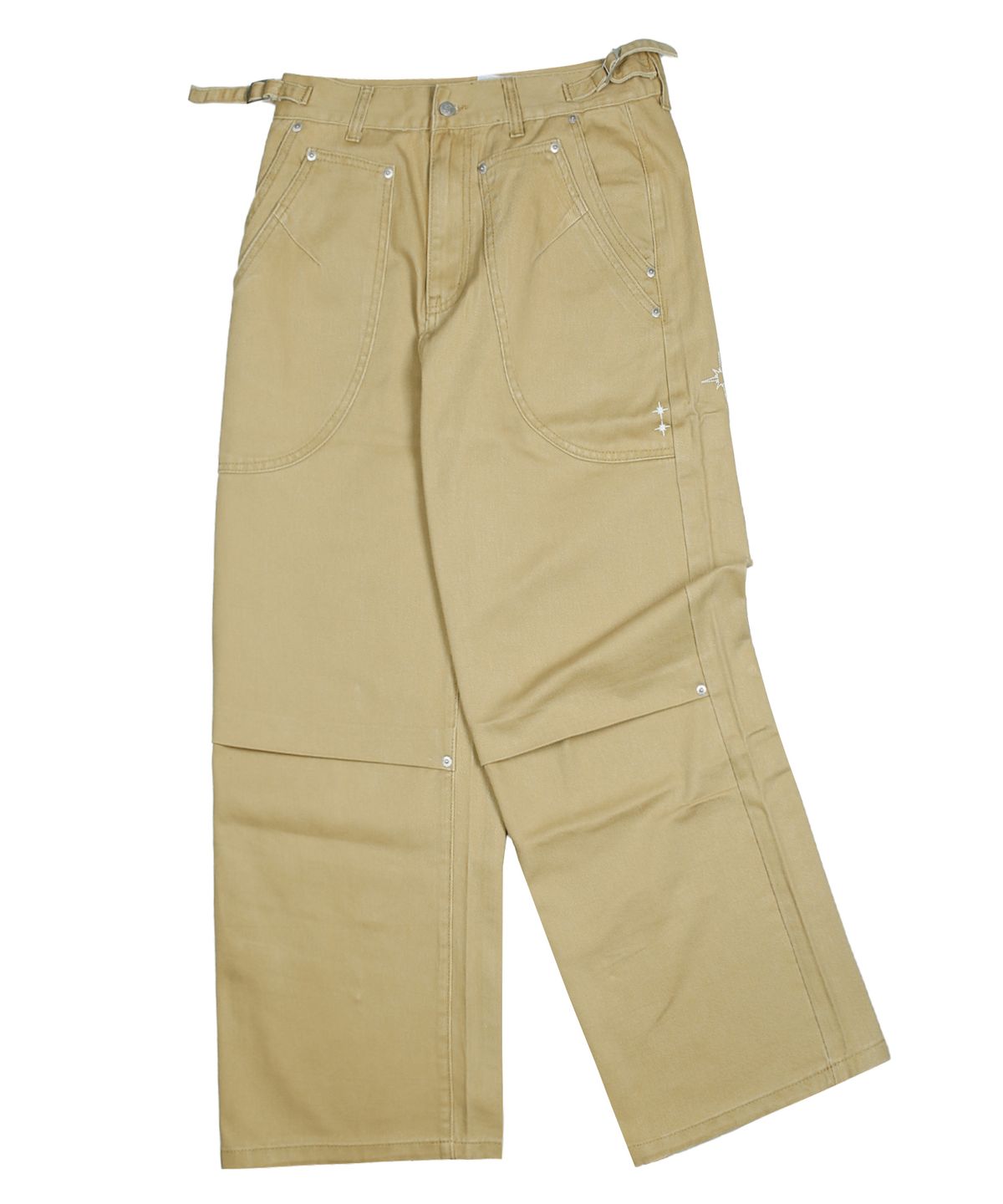 엑스톤즈(XTONZ) XP234 리온 와이드 코튼 팬츠 (BEIGE)