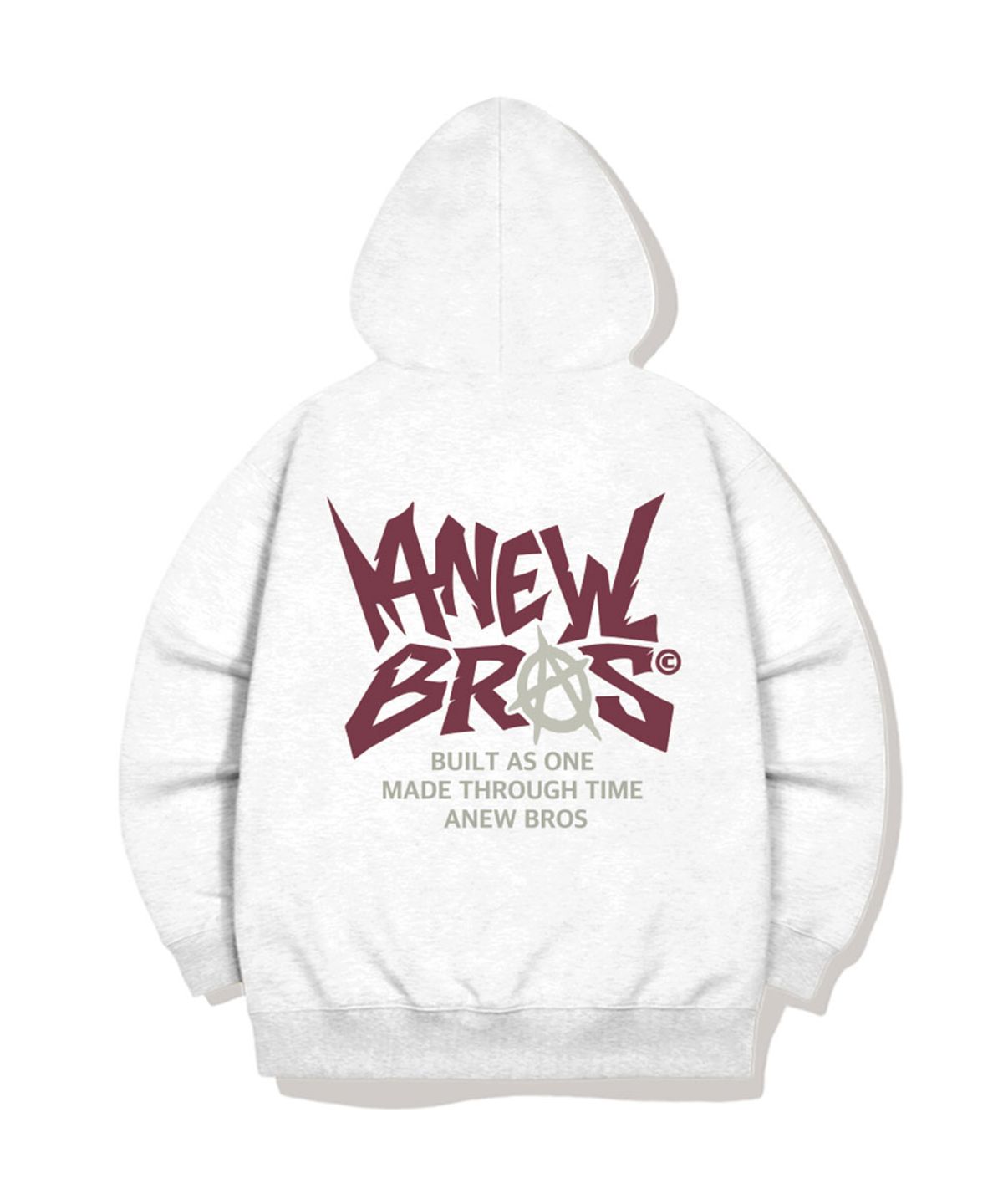 어뉴브로스(ANEWBROS) 스탠스페스트 2WAY 오버핏 후드집업 3 Color [ANBH_9002]