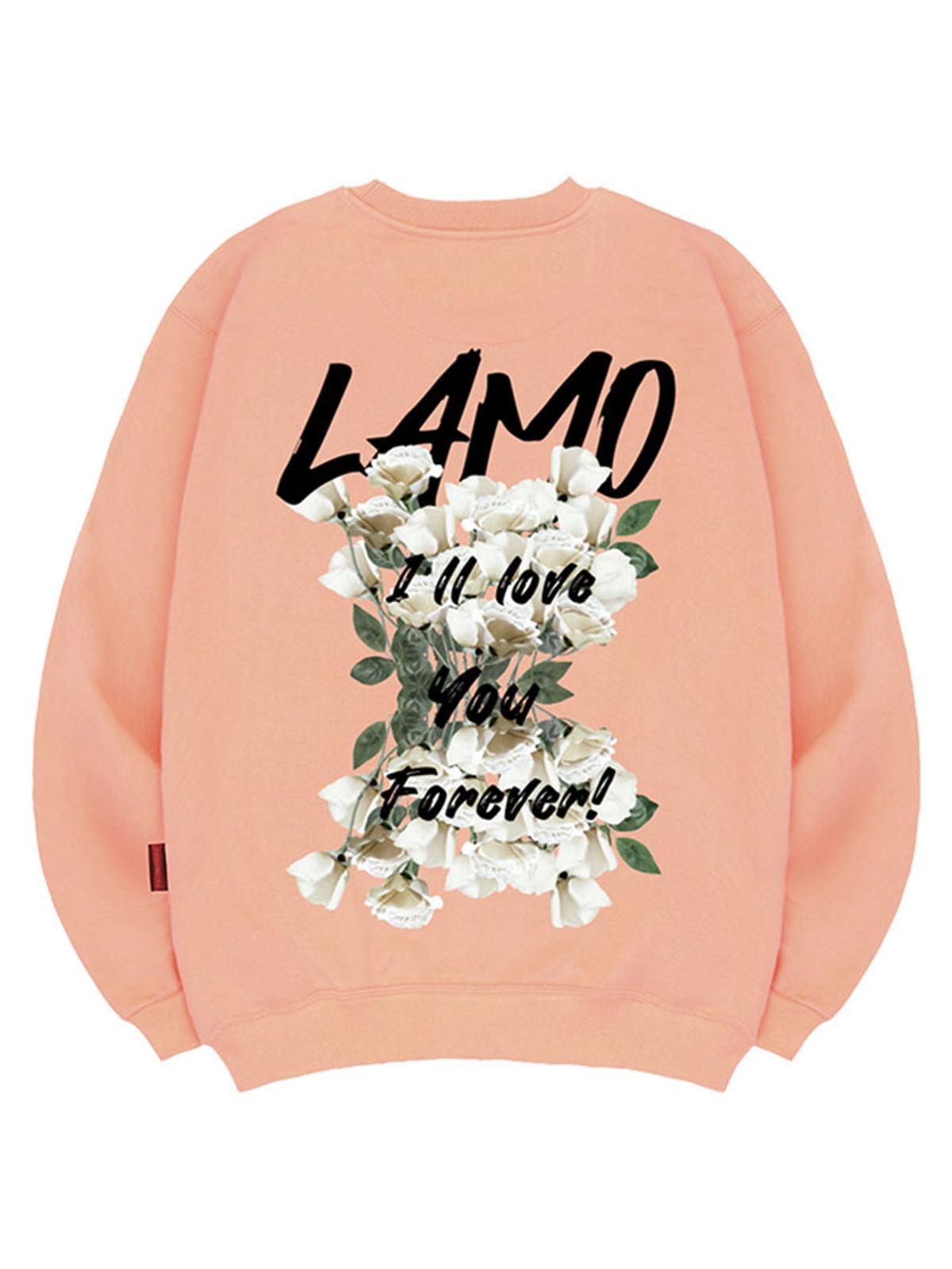 엘라모(LLAMO) 포에버 맨투맨 남녀공용 빅사이즈 S~4XL