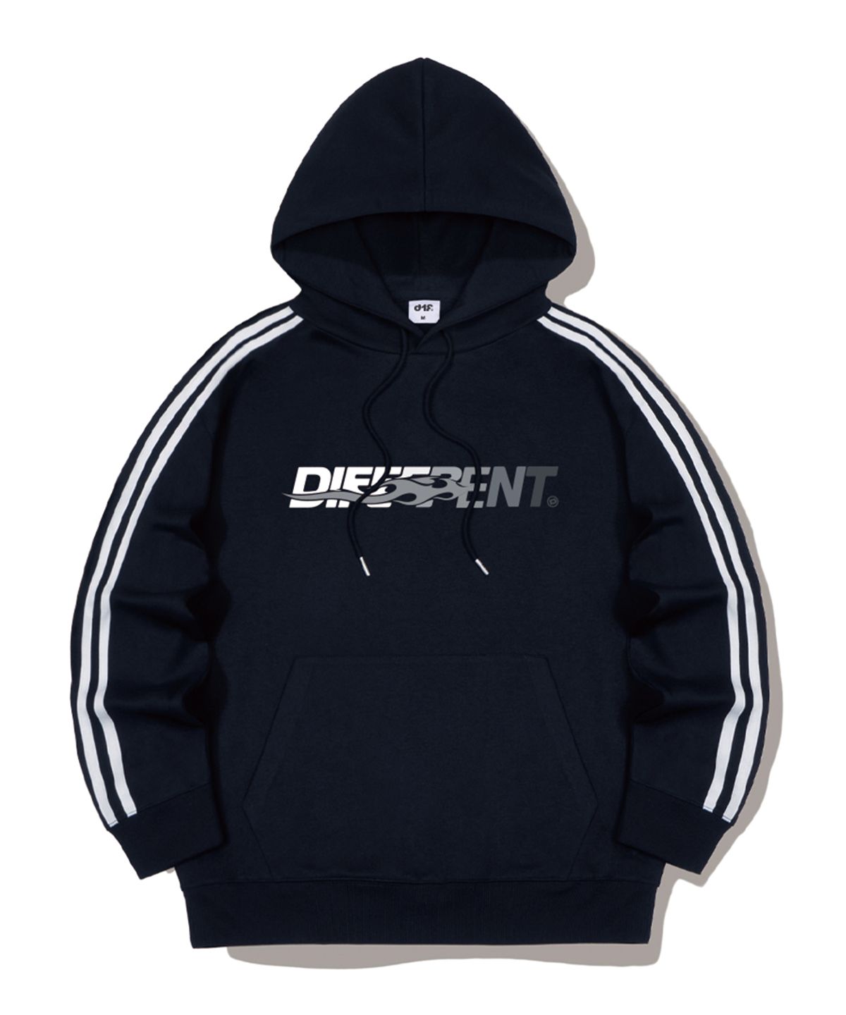 디프(DIIFF) 디퍼런트 트랙 오버핏 후드티셔츠 4 Color [DIFI_6002]
