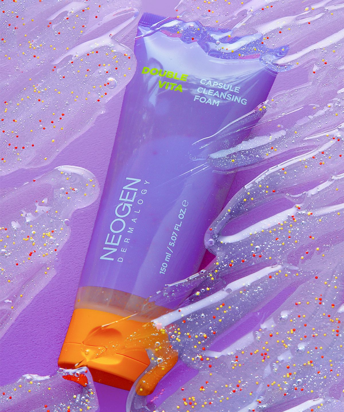네오젠(NEOGEN) 미백 잡티 광채 더블 비타 캡슐 클렌징 폼 150ml