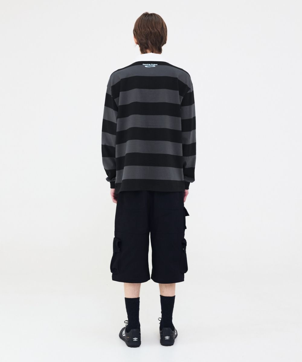 ●OPENING PROJECT●IDENTITY STRIPE COLLAR T SHIRT 男女 人気 MUSINSA公式 | OPENING PROJECT Identity Stripe Collar T Shirt