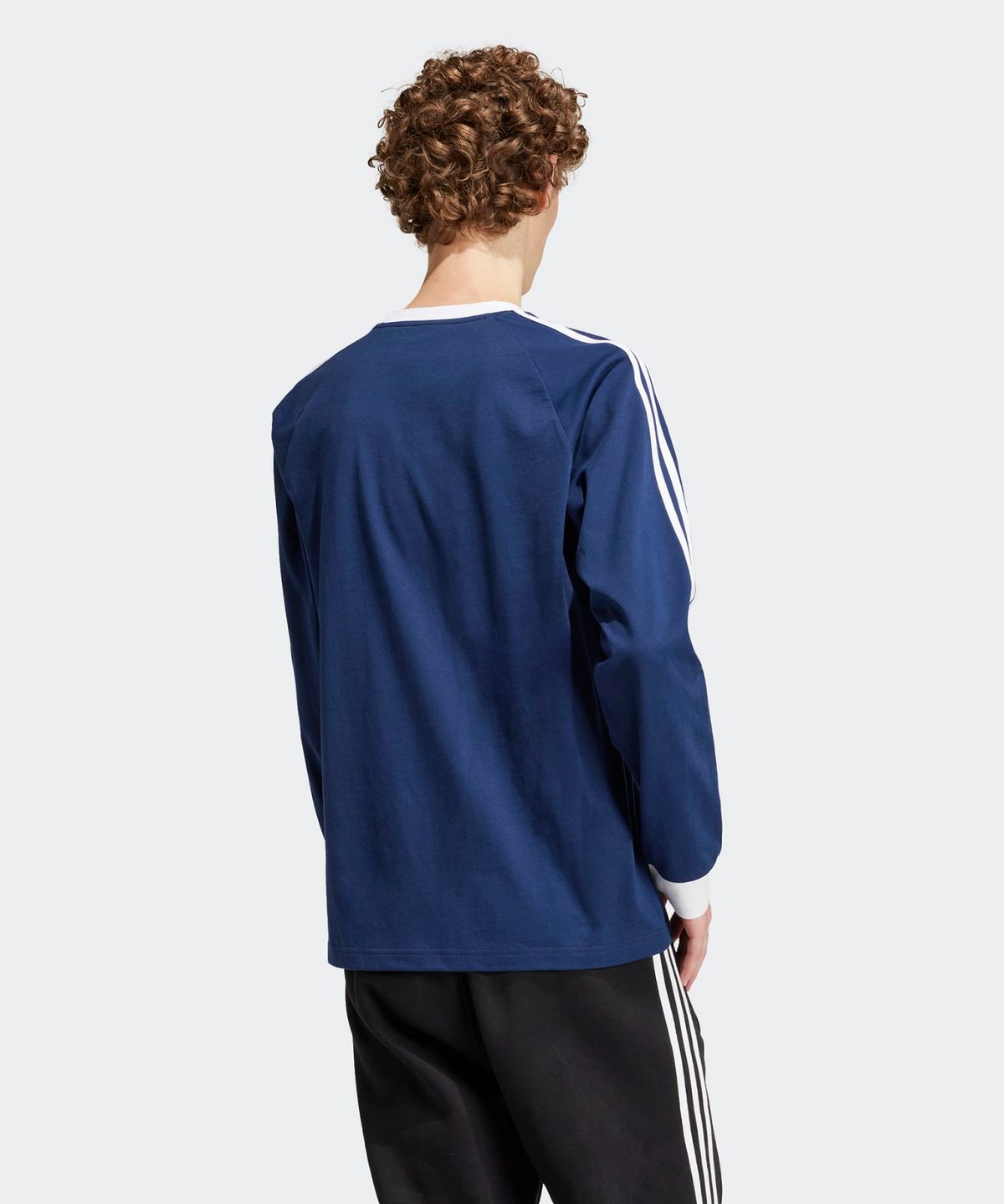 아디다스(ADIDAS) 3S 긴팔 티 - 네이비 / IM9428