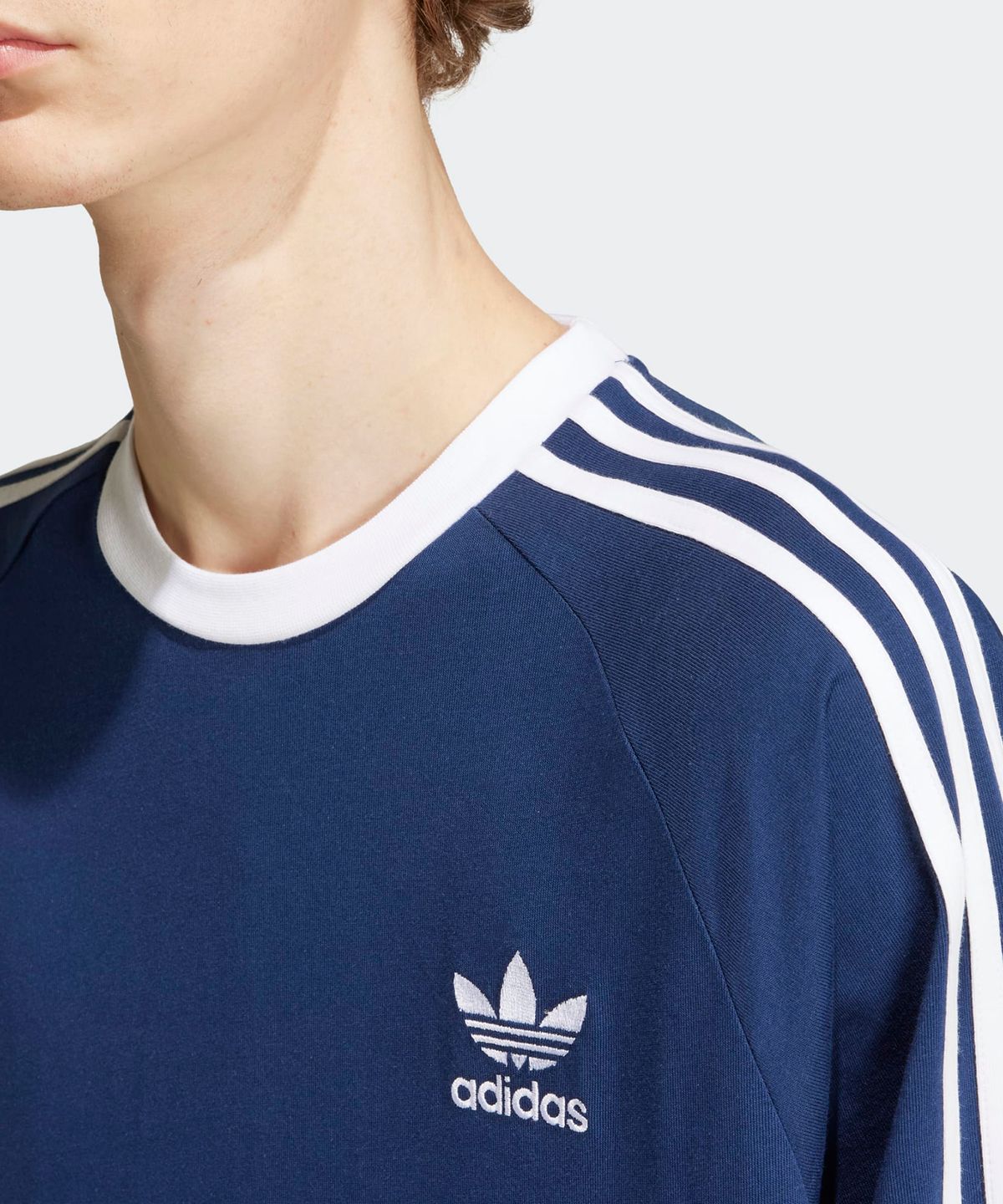 아디다스(ADIDAS) 3S 긴팔 티 - 네이비 / IM9428