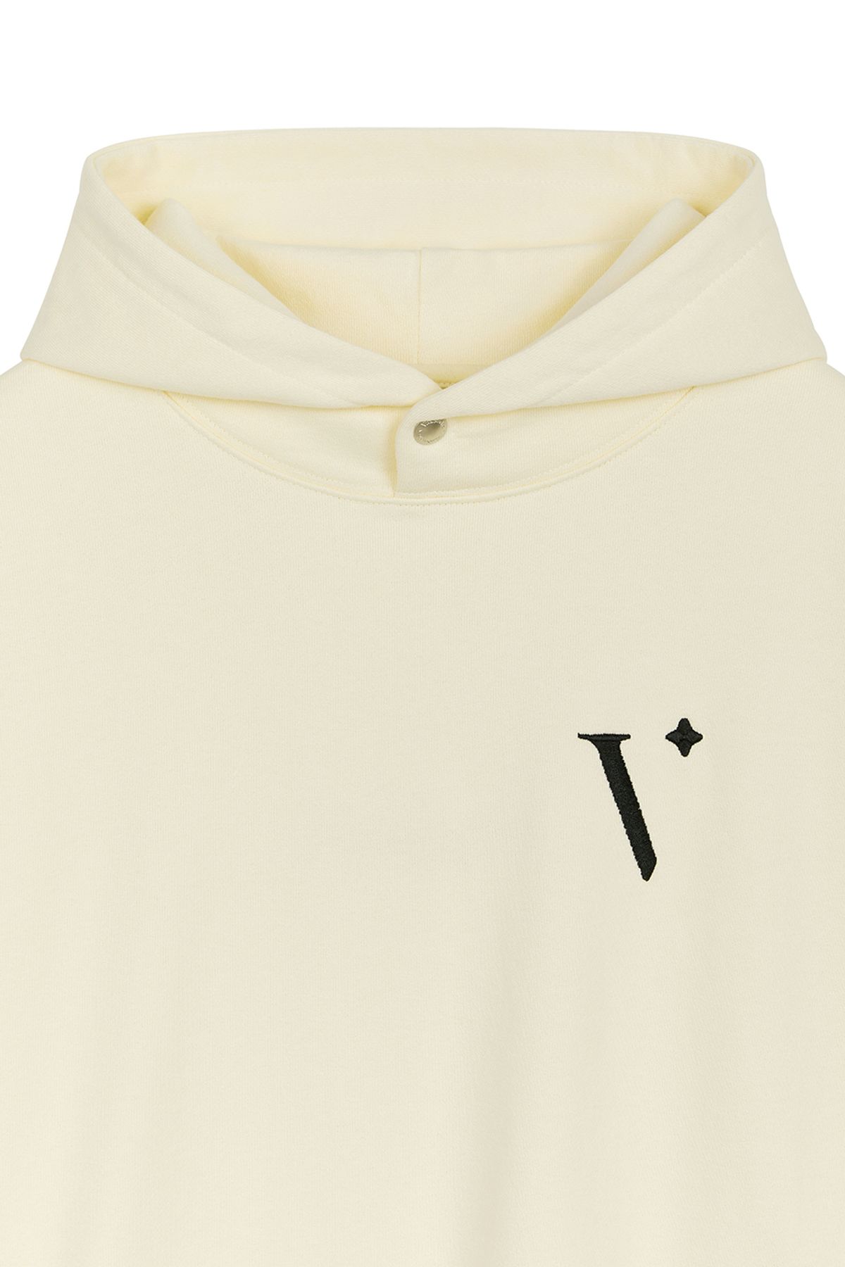비바스튜디오(VIVASTUDIO) BASIC SYMBOL LOGO HOODIE [IVORY]