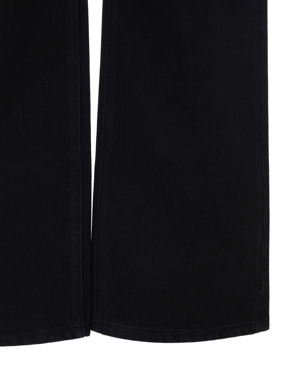 리(LEE) 우먼 스트레이트핏 데님 팬츠 블랙 워시드
