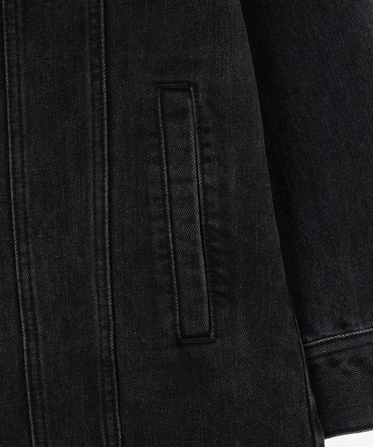 리(LEE) 데님 원피스 블랙