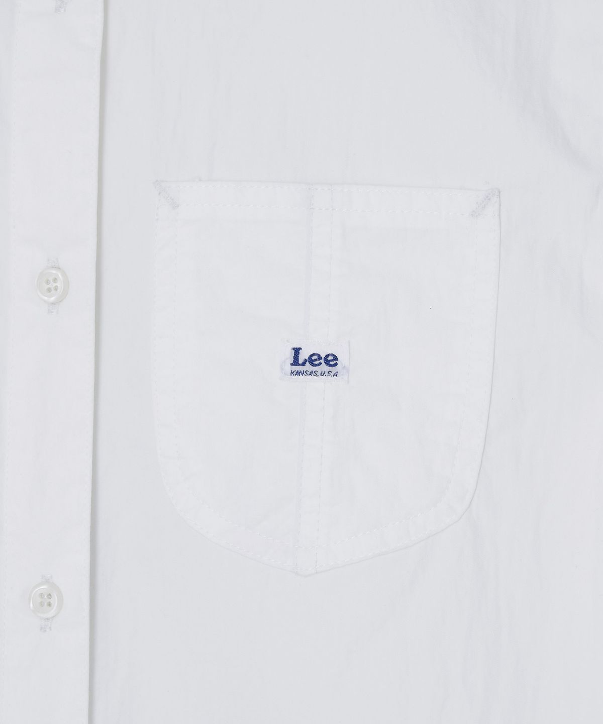 리(LEE) 셔츠 롱 원피스 아이보리