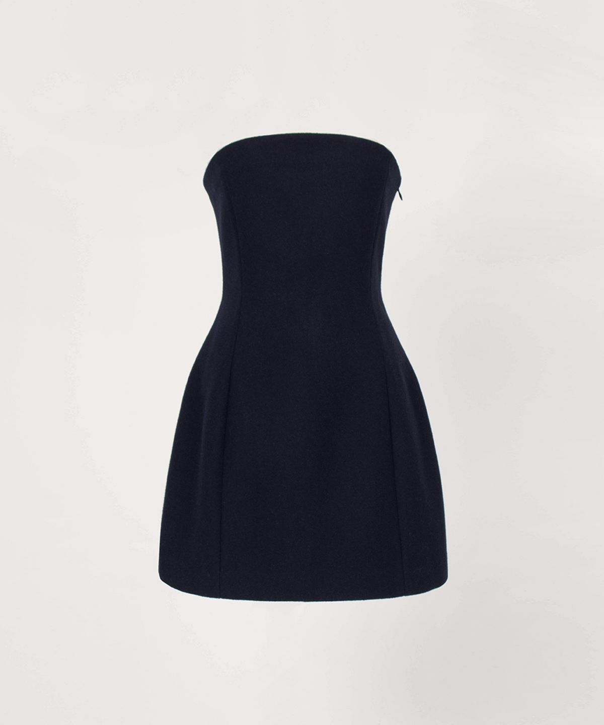 오버듀플레어(OVERDUEFLAIR) VOLUME TUBE DRESS_NAVY