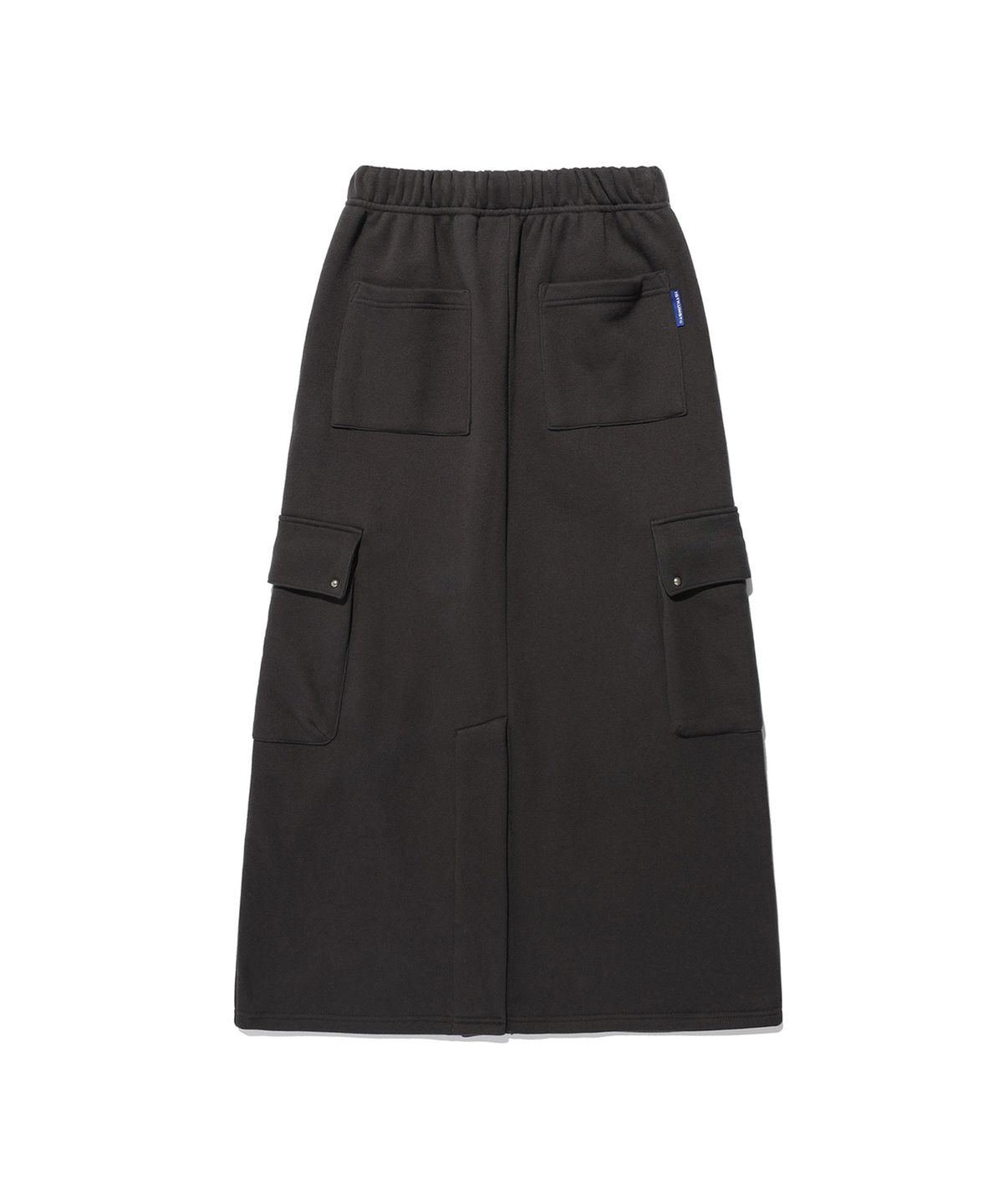 이스트쿤스트(ISTKUNST) MAXI CARGO SWEAT SKIRT_CHARCOAL(IK2EFFPA02A)