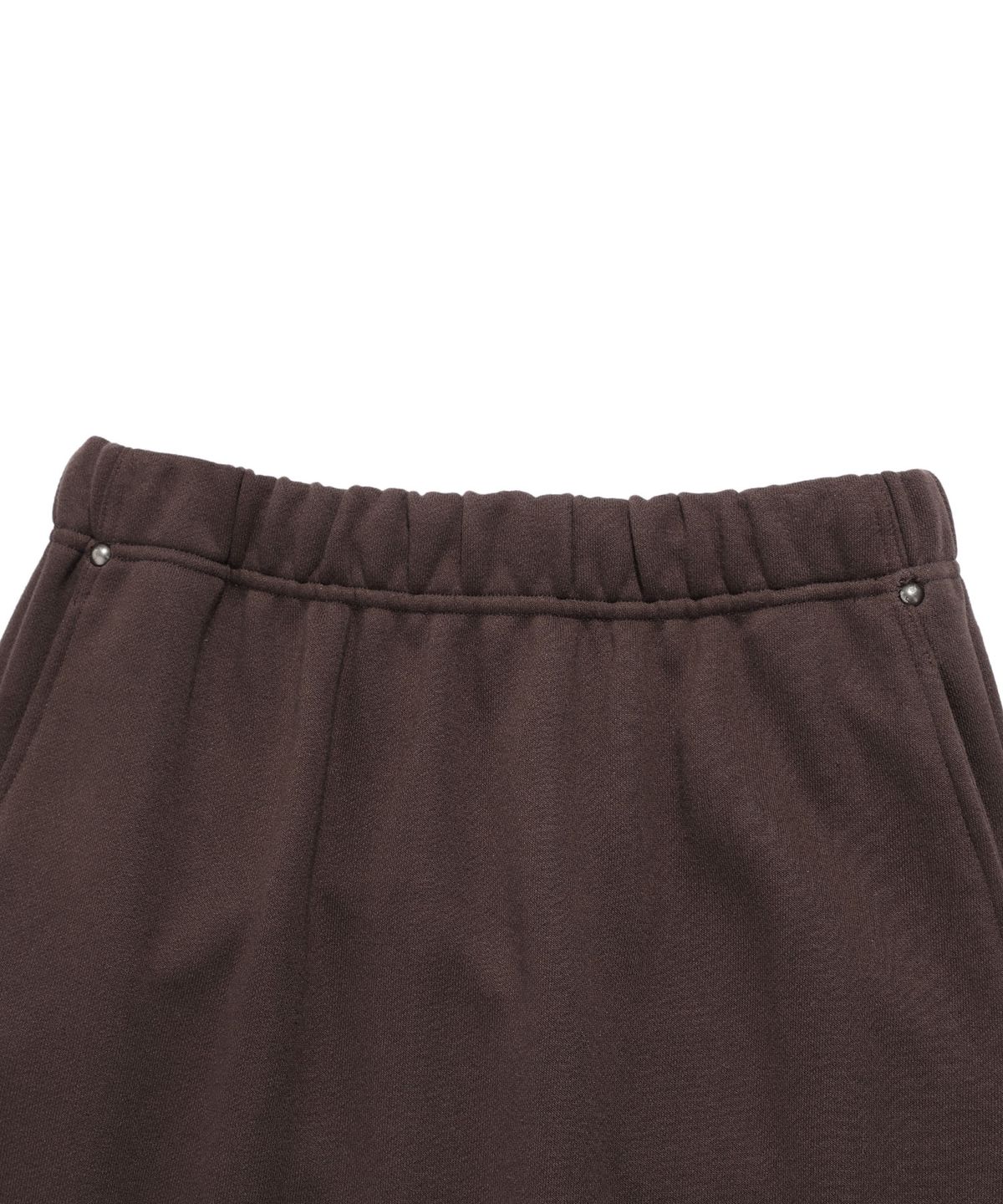 이스트쿤스트(ISTKUNST) MAXI CARGO SWEAT SKIRT_BROWN(IK2EFFPA02A)