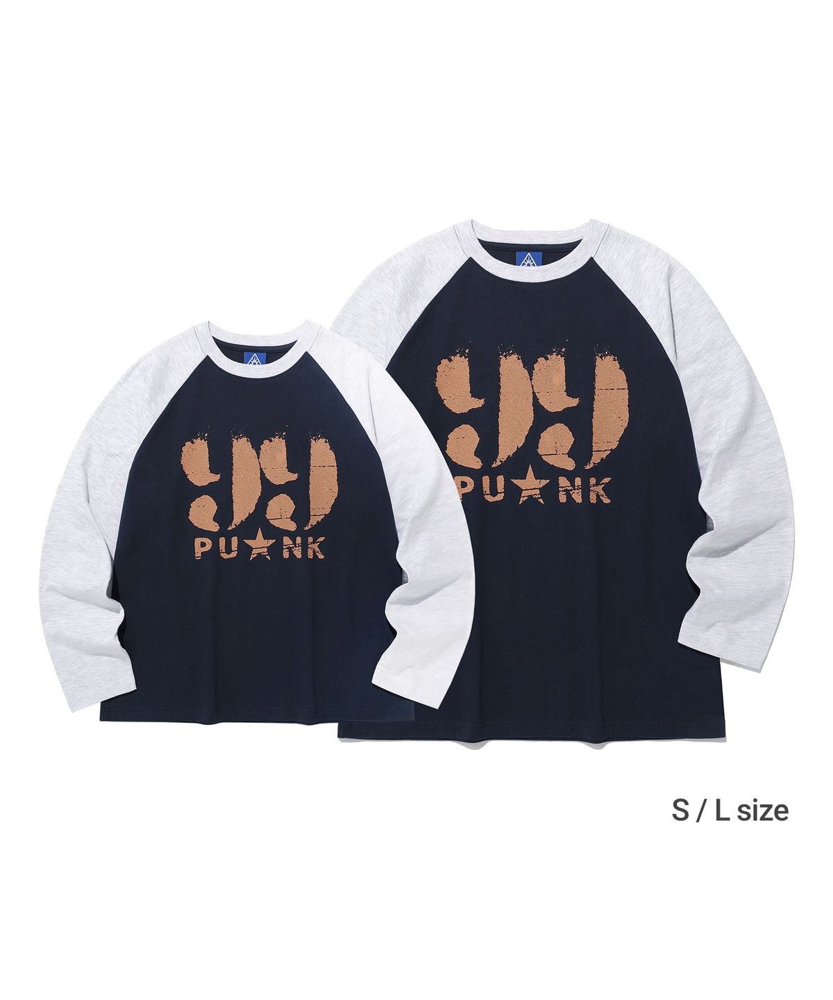 이스트쿤스트(ISTKUNST) 99 PUNK RAGLAN LS TEE_NAVY(IK2EFMT553A)