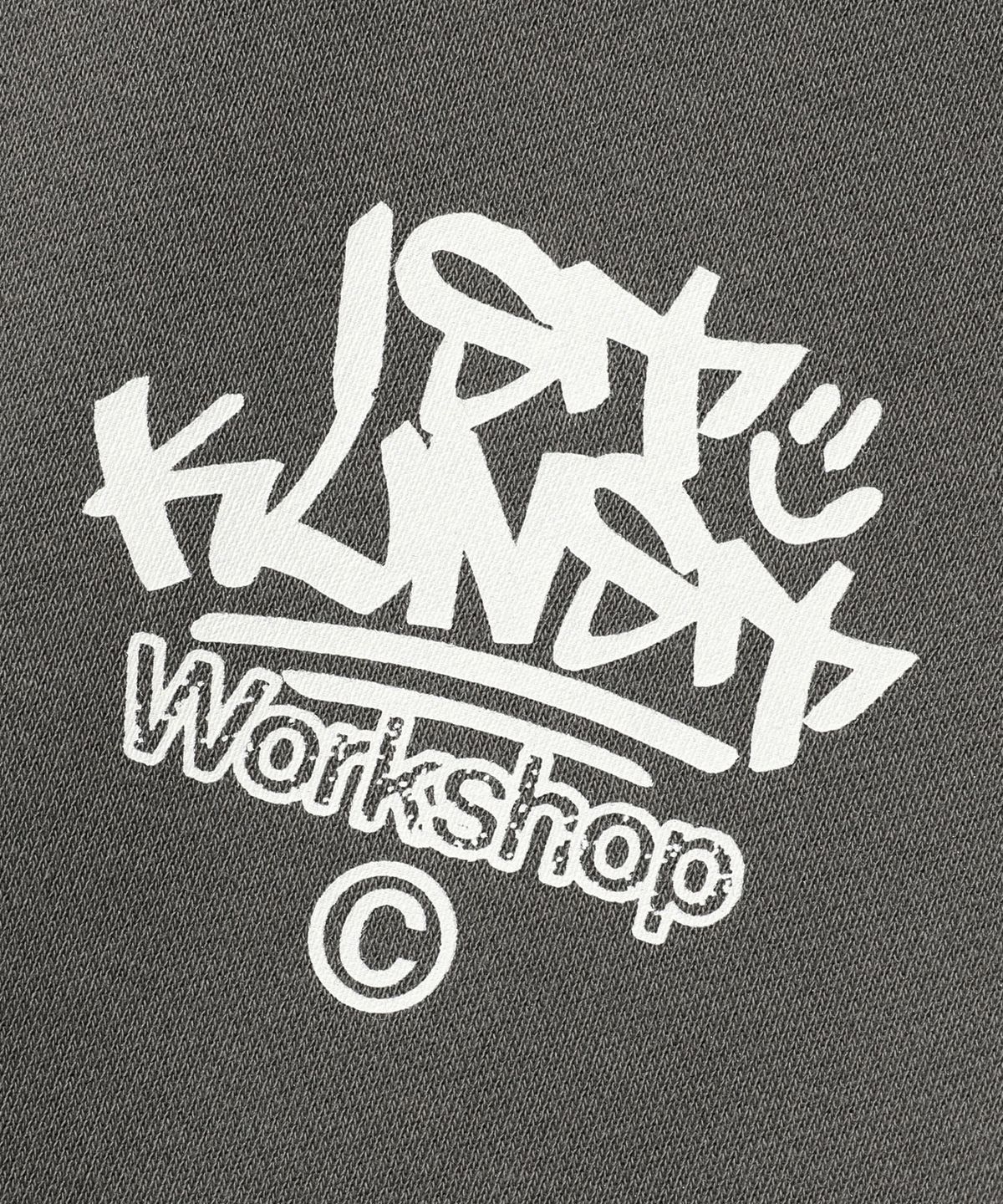 이스트쿤스트(ISTKUNST) IK TAG LOGO SWEATSHIRTS_CHARCOAL(IK2EFMM451A)