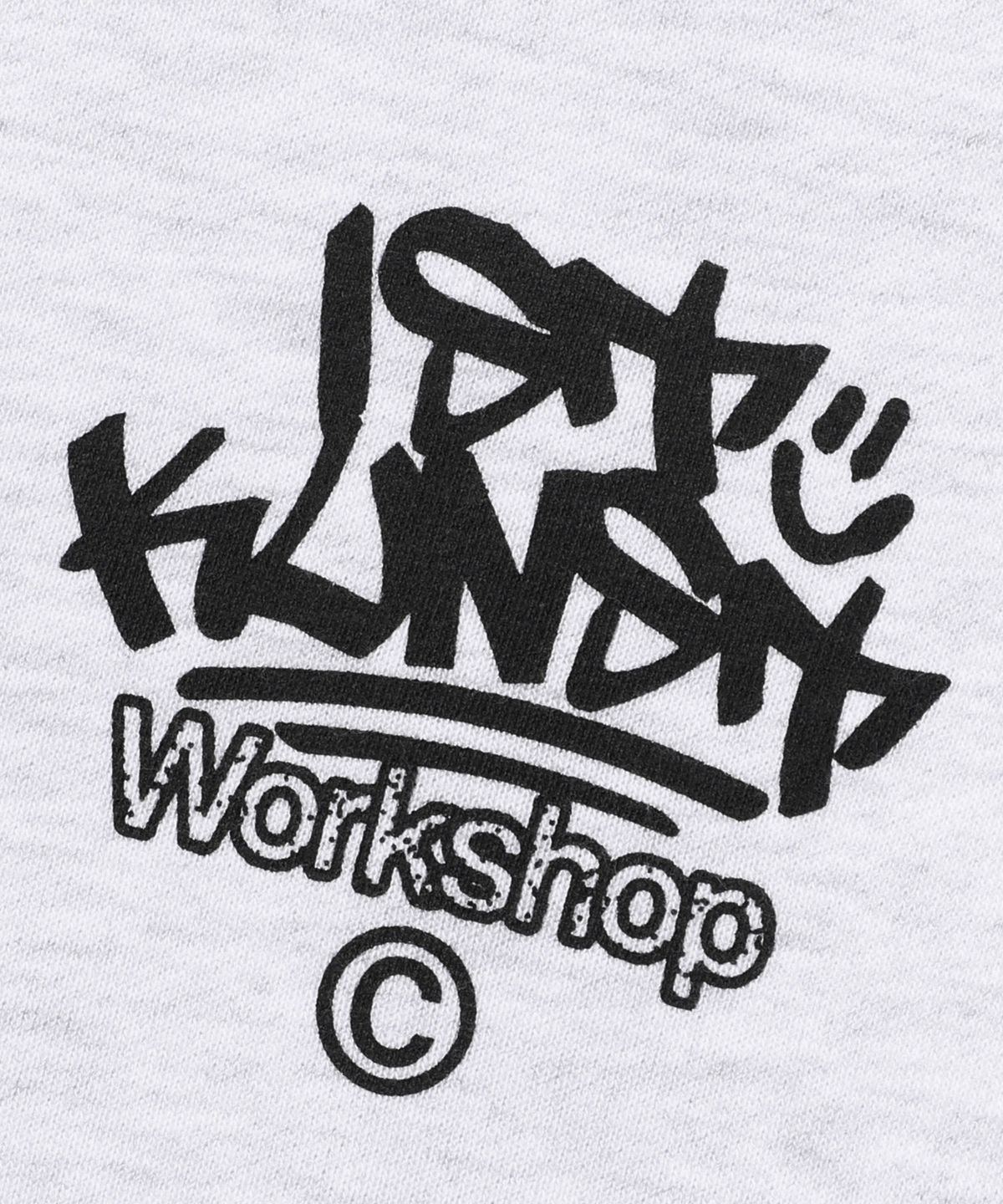 이스트쿤스트(ISTKUNST) IK TAG LOGO SWEATSHIRTS_LIGHT GREY(IK2EFMM451A)