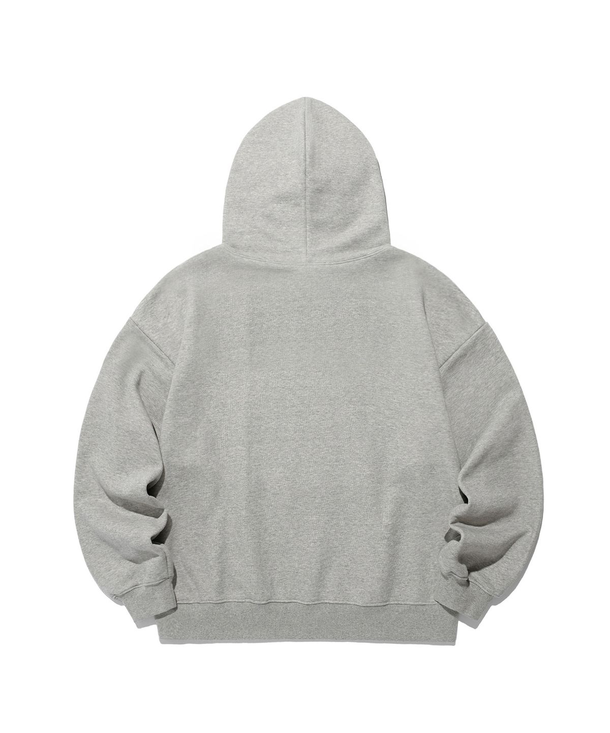 이스트쿤스트(ISTKUNST) IK TAG LOGO HOODIE_GREY(IK2EFMM415A)