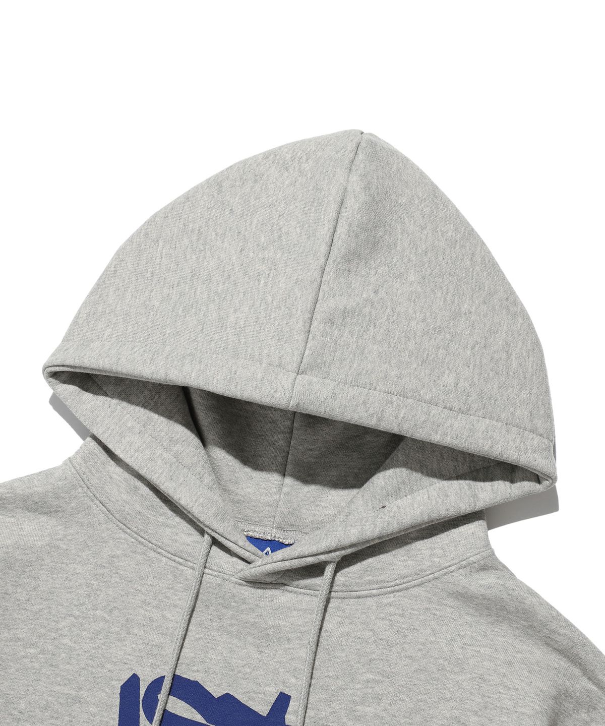 이스트쿤스트(ISTKUNST) IK TAG LOGO HOODIE_GREY(IK2EFMM415A)
