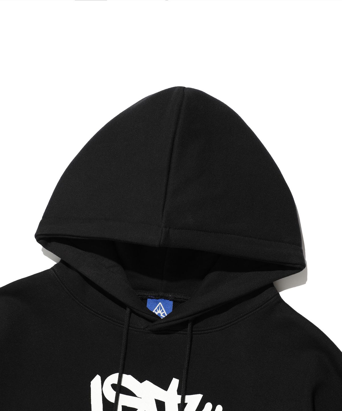 이스트쿤스트(ISTKUNST) IK TAG LOGO HOODIE_BLACK(IK2EFMM415A)