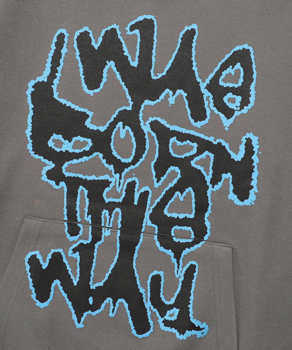 이스트쿤스트(ISTKUNST) BORN THIS WAY HOODIE_CHARCOAL(IK2EFMM405A)