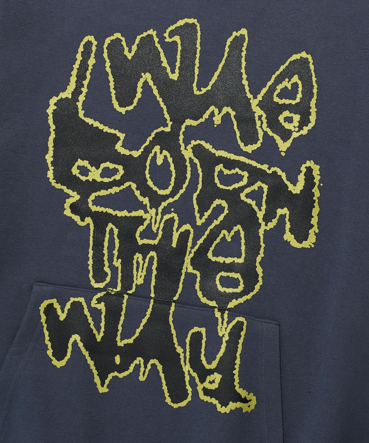 이스트쿤스트(ISTKUNST) BORN THIS WAY HOODIE_NAVY(IK2EFMM405A)