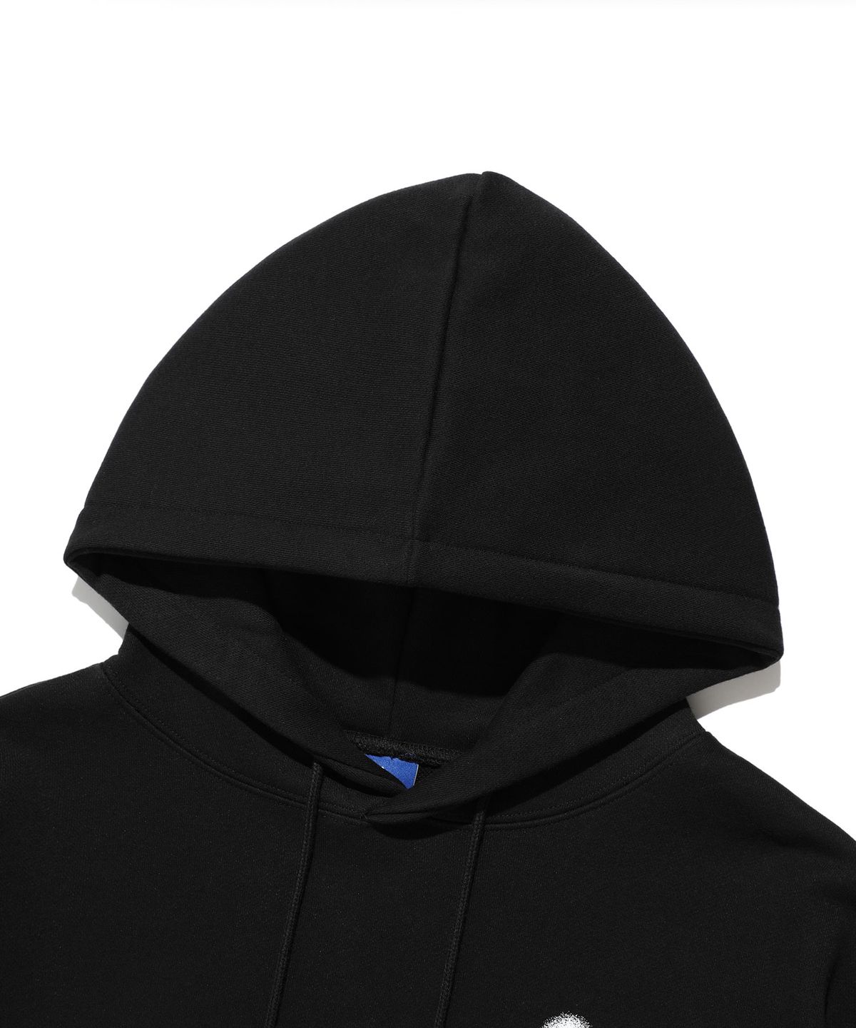 이스트쿤스트(ISTKUNST) BLUR SMILEY BALL HOODIE_BLACK(IK2EFMM402A)