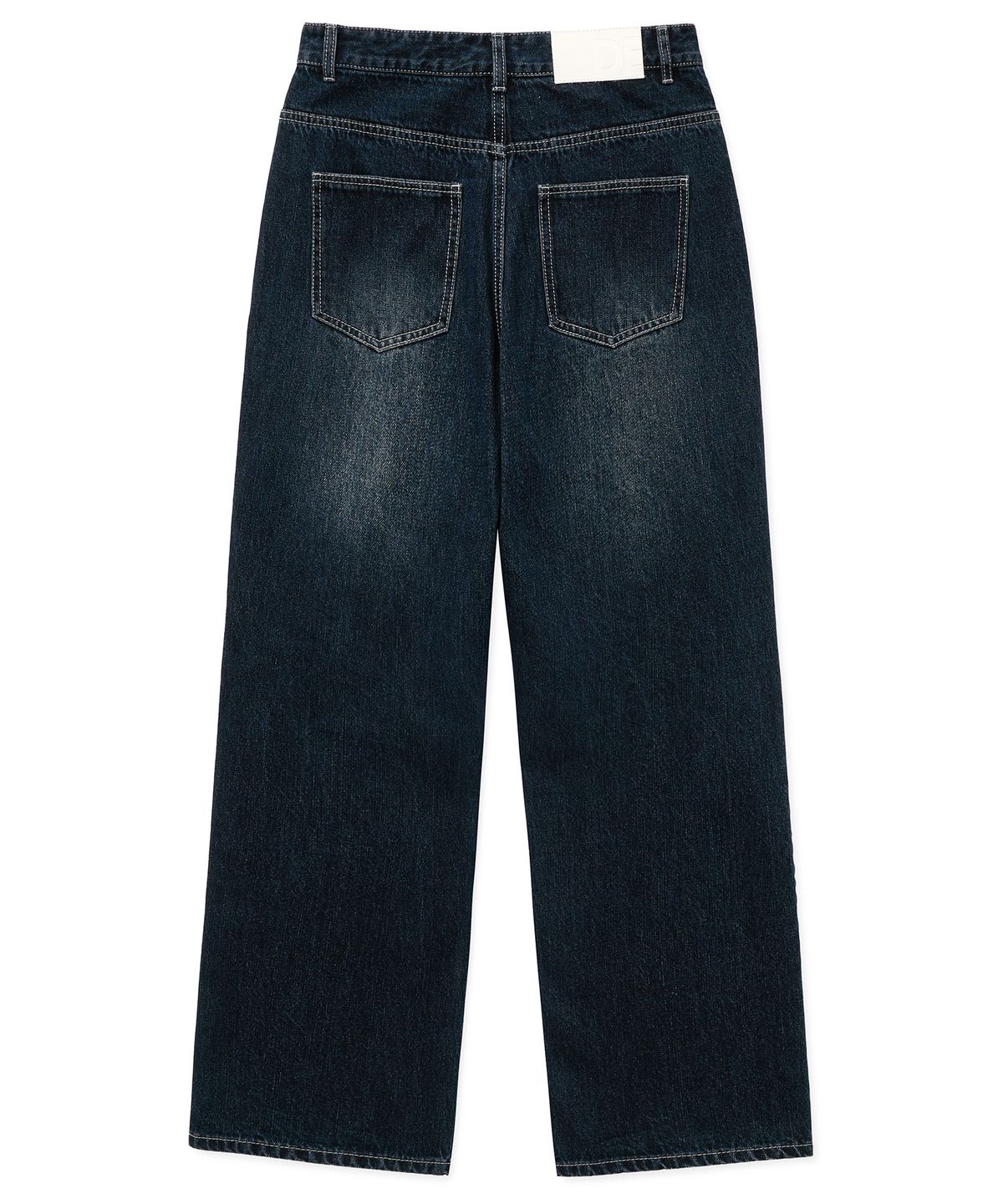 데케트(DECET) Dawn Semi Wide Jeans DCPT002DBlueB