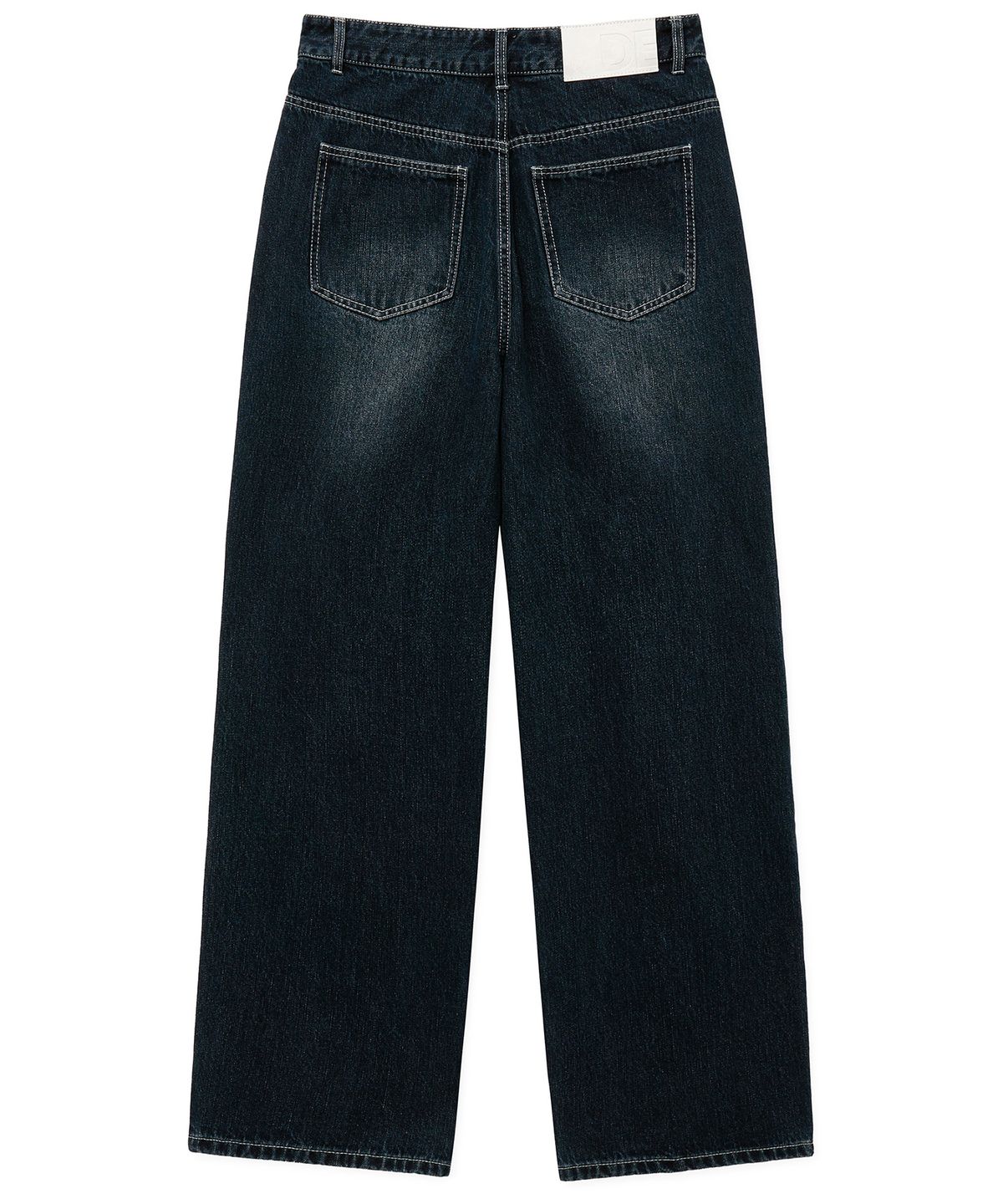 데케트(DECET) Dawn 2Pleats Wide Jeans DCPT007DBlueA