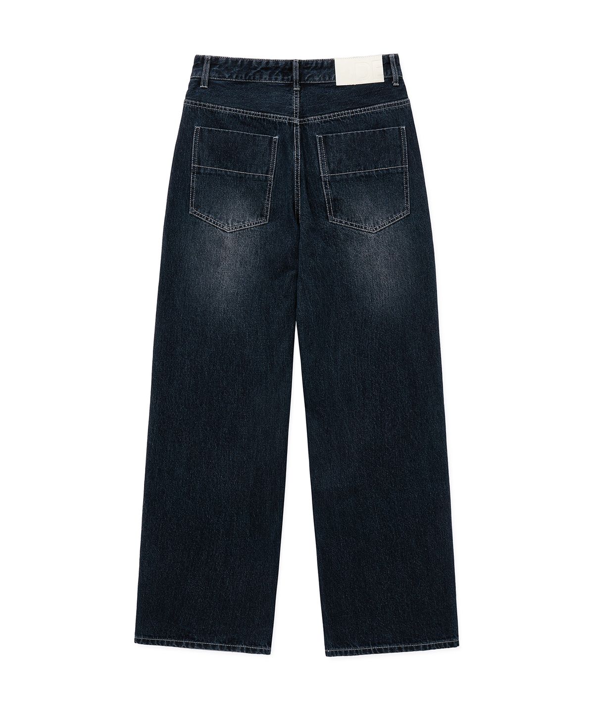데케트(DECET) Mid Rise Wide Jeans DCPT027DBlueB