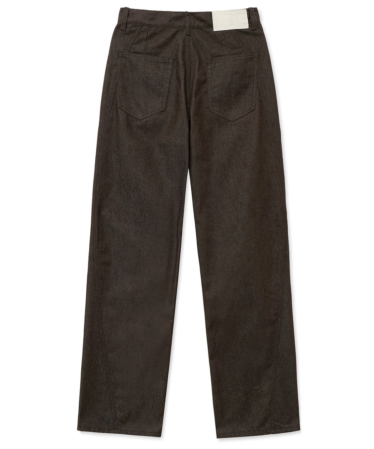 데케트(DECET) Curved Wide Jeans DCPT033CPBrown