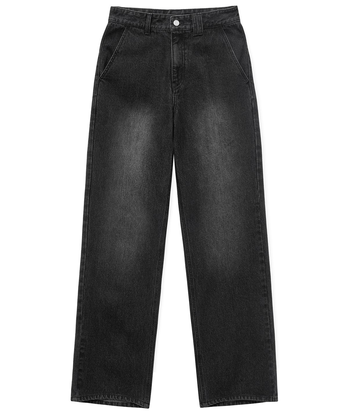 데케트(DECET) Dawn Semi Flared Jeans DCPT044BlackA