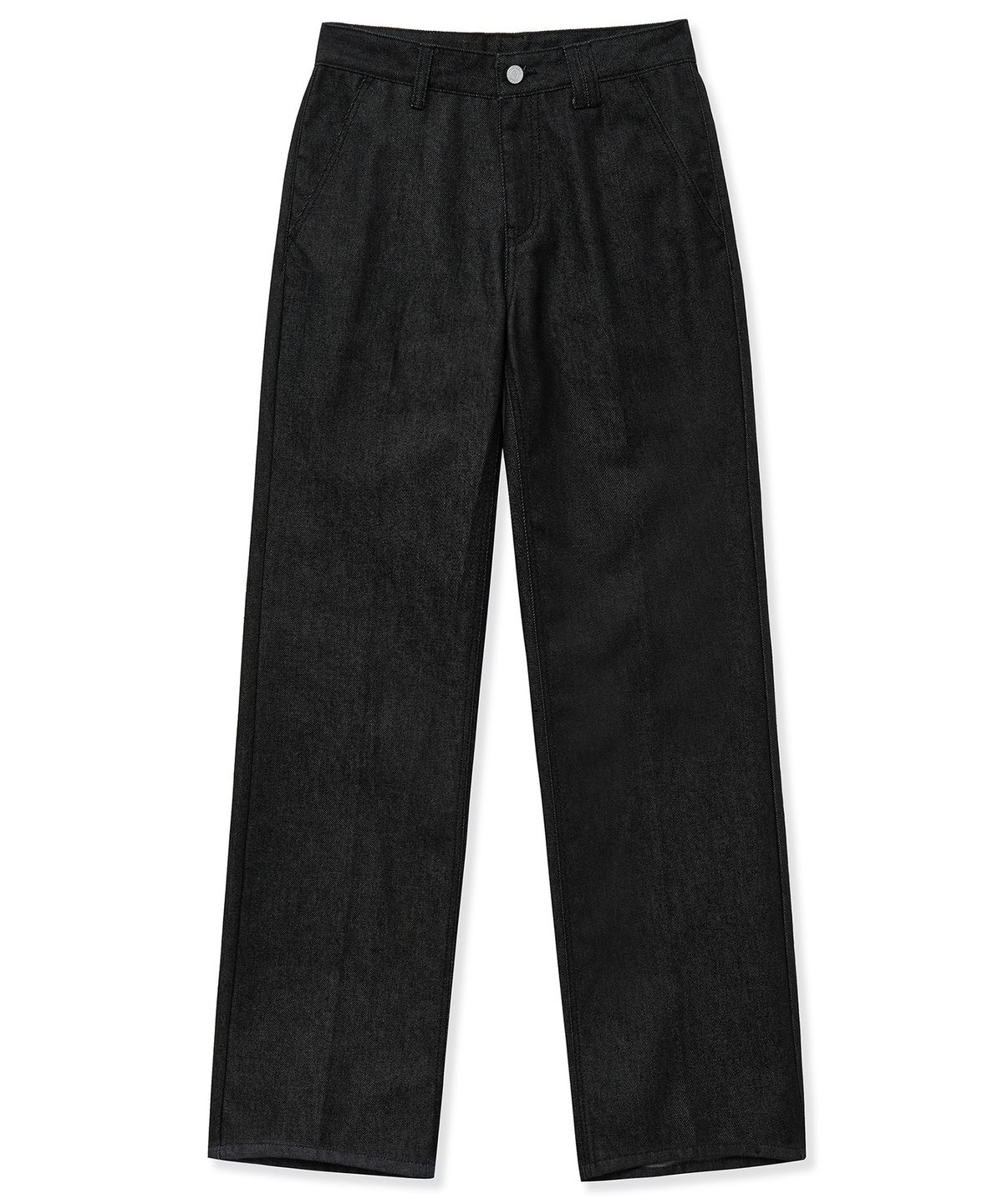 데케트(DECET) Dawn Semi Flared Jeans DCPT044CPBlack2