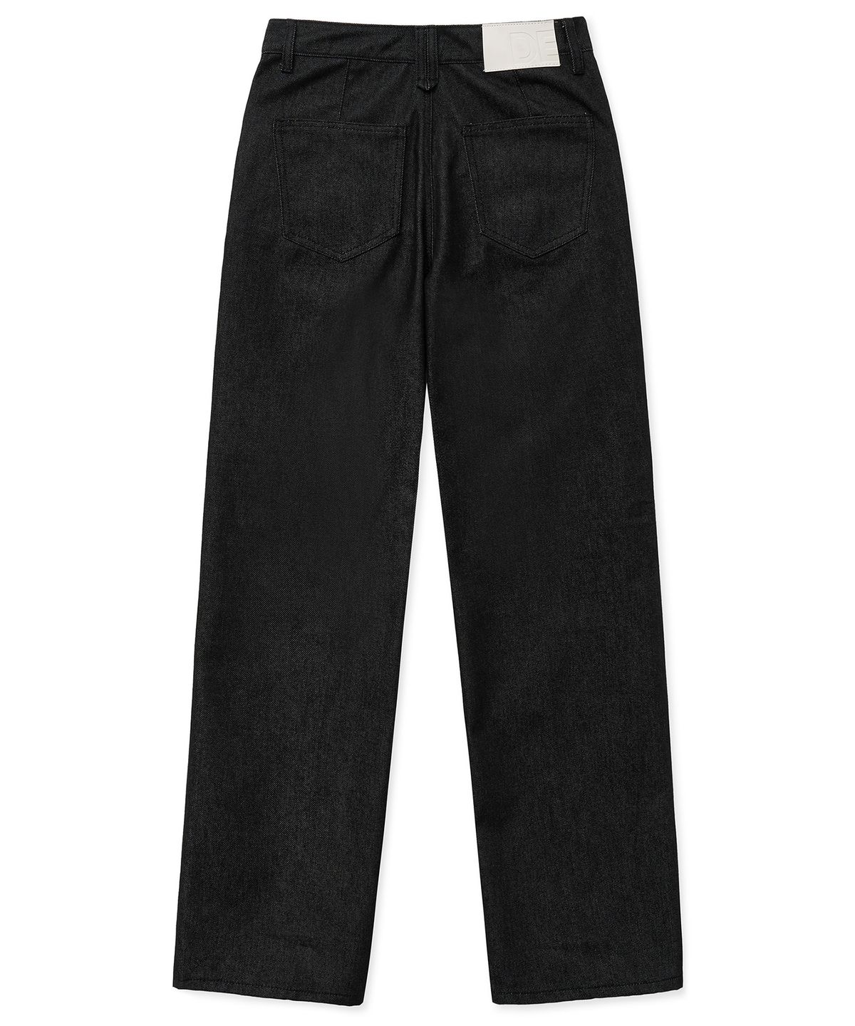데케트(DECET) Dawn Semi Flared Jeans DCPT044CPBlack2