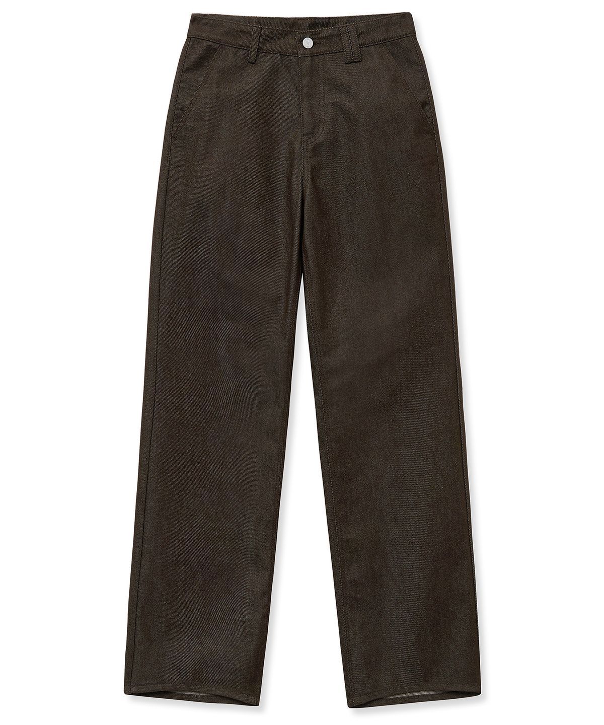 데케트(DECET) Dawn Semi Flared Jeans DCPT044CPBrown