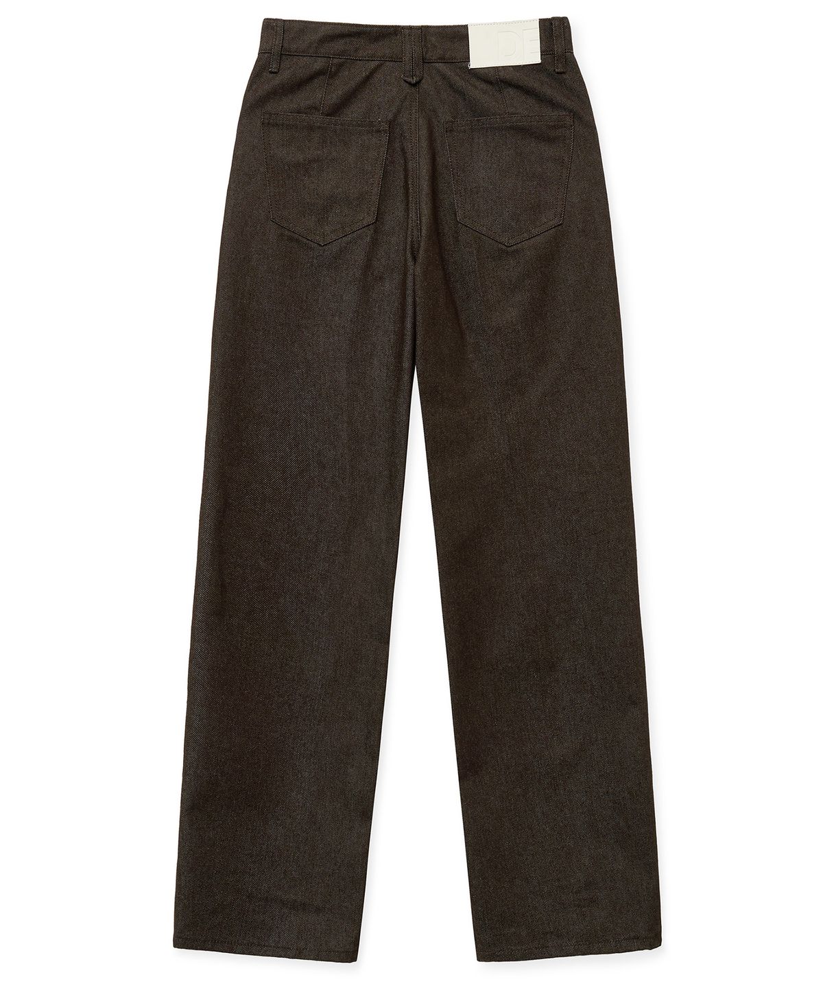 데케트(DECET) Dawn Semi Flared Jeans DCPT044CPBrown