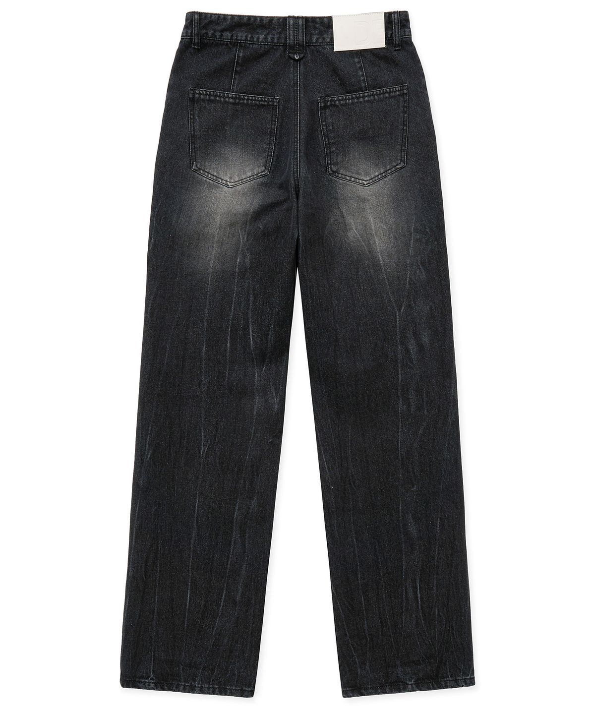 데케트(DECET) Dawn Semi Flared Jeans DCPT044CRBlackB